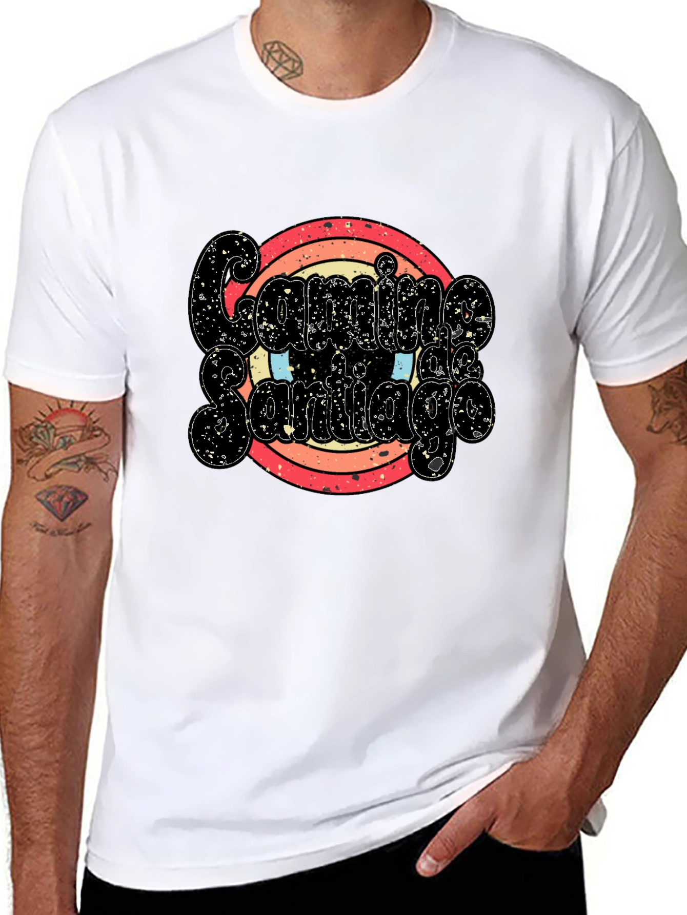 Camino de Santiago Retro T-Shirt