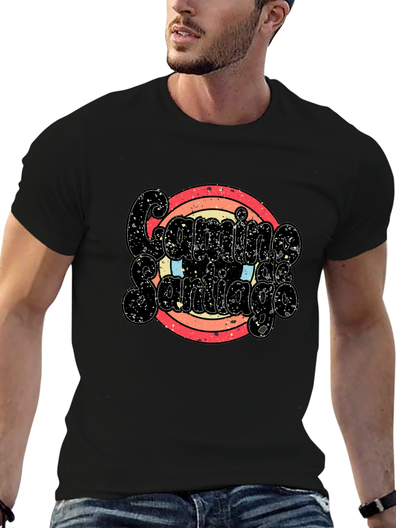 Camino de Santiago Retro T-Shirt