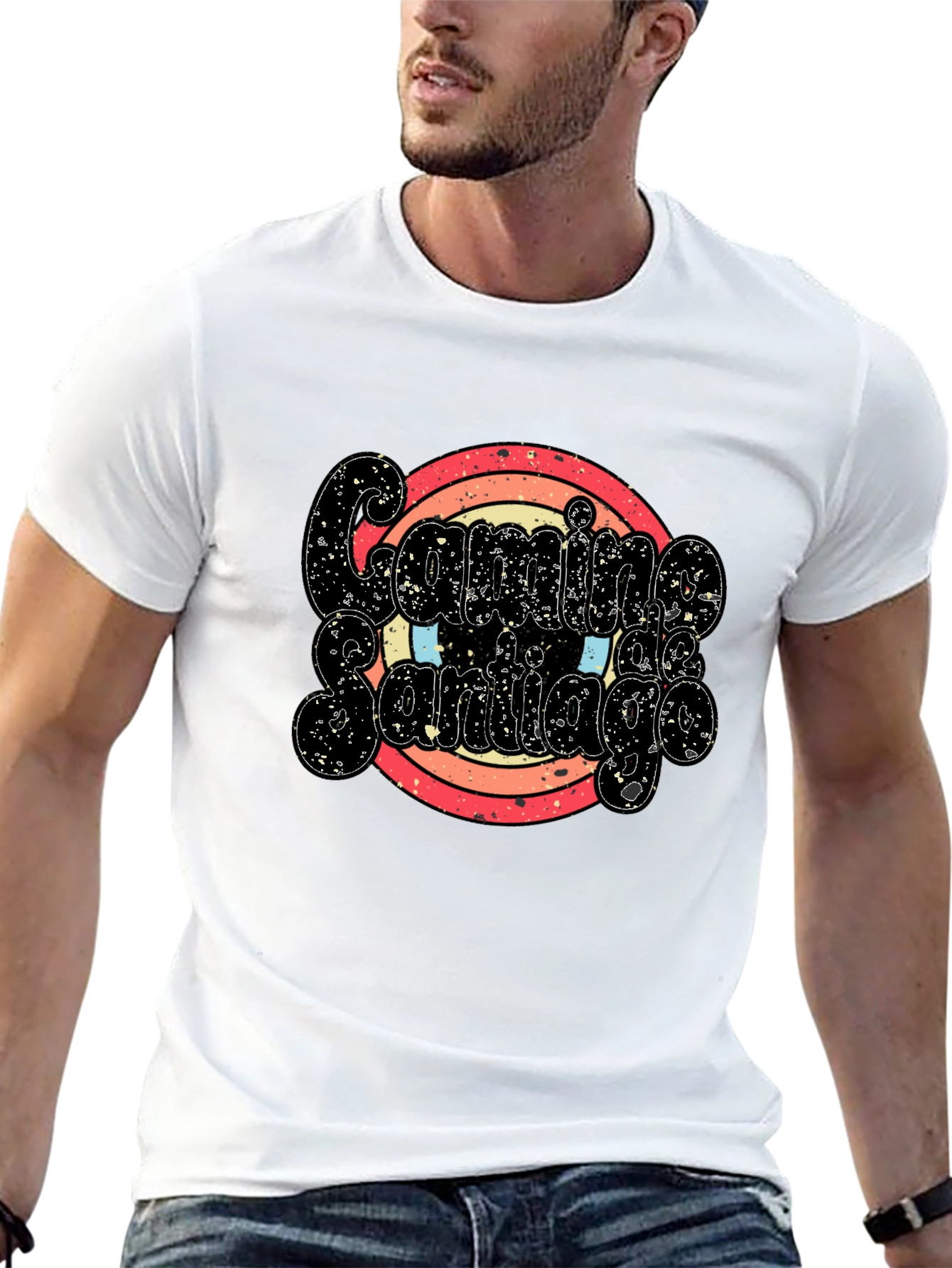 Camino de Santiago Retro T-Shirt