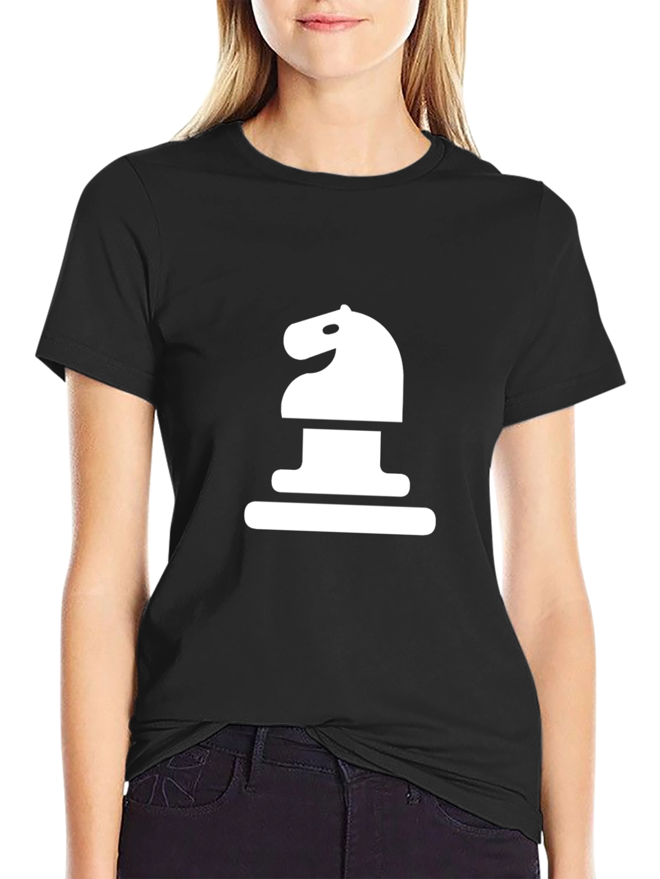 Chess Knight Graphic Tee - Stylish & Unique!