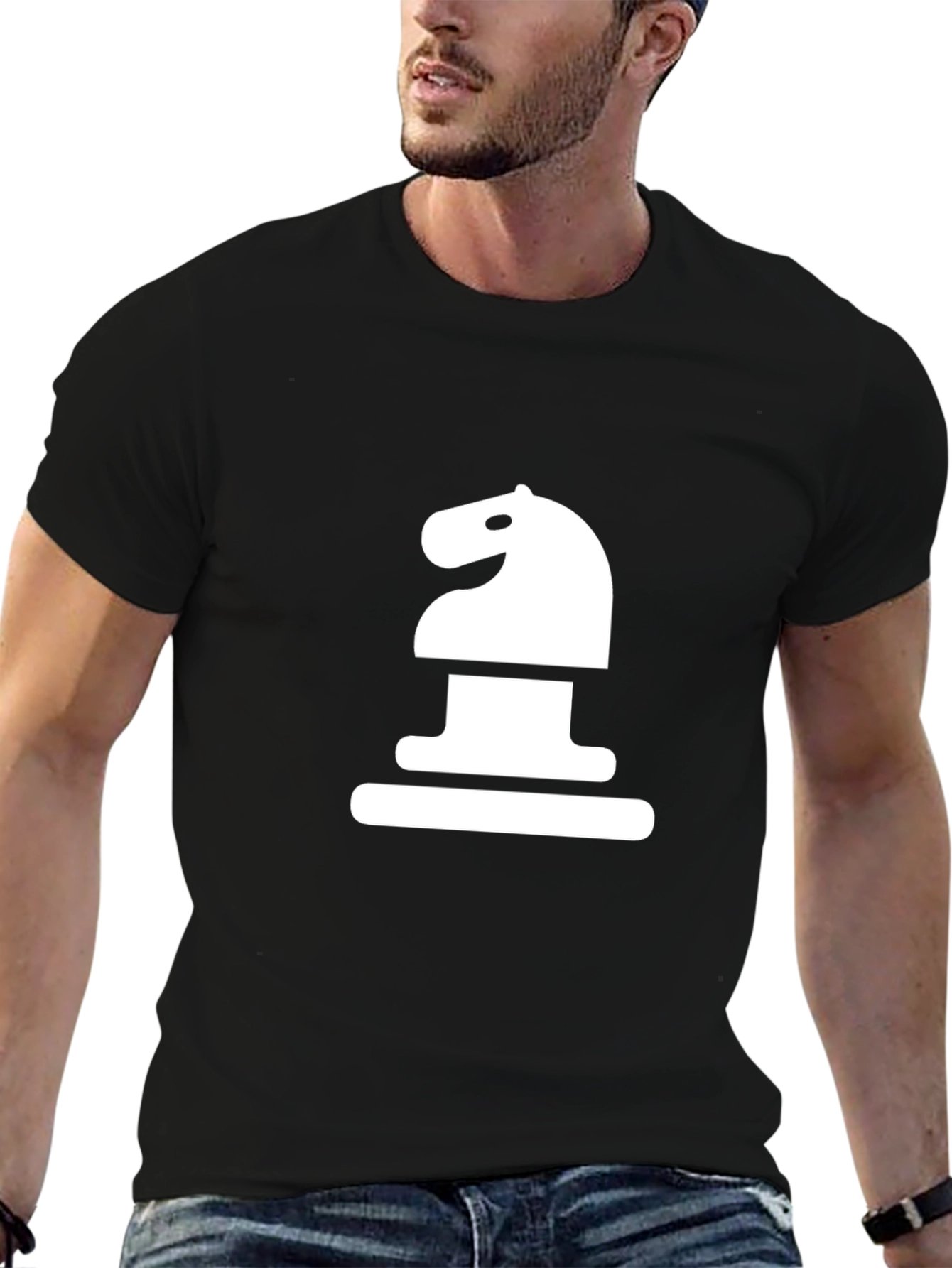 Chess Knight Graphic Tee - Stylish & Unique!