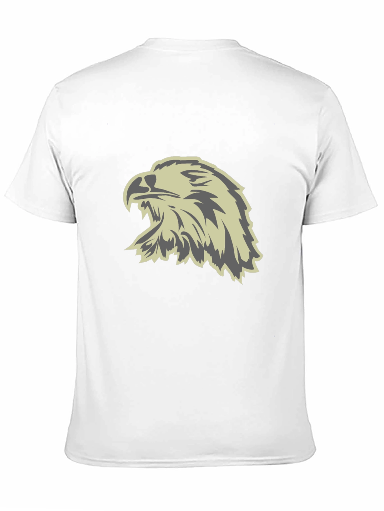 Bold Eagle Graphic Tee - Black