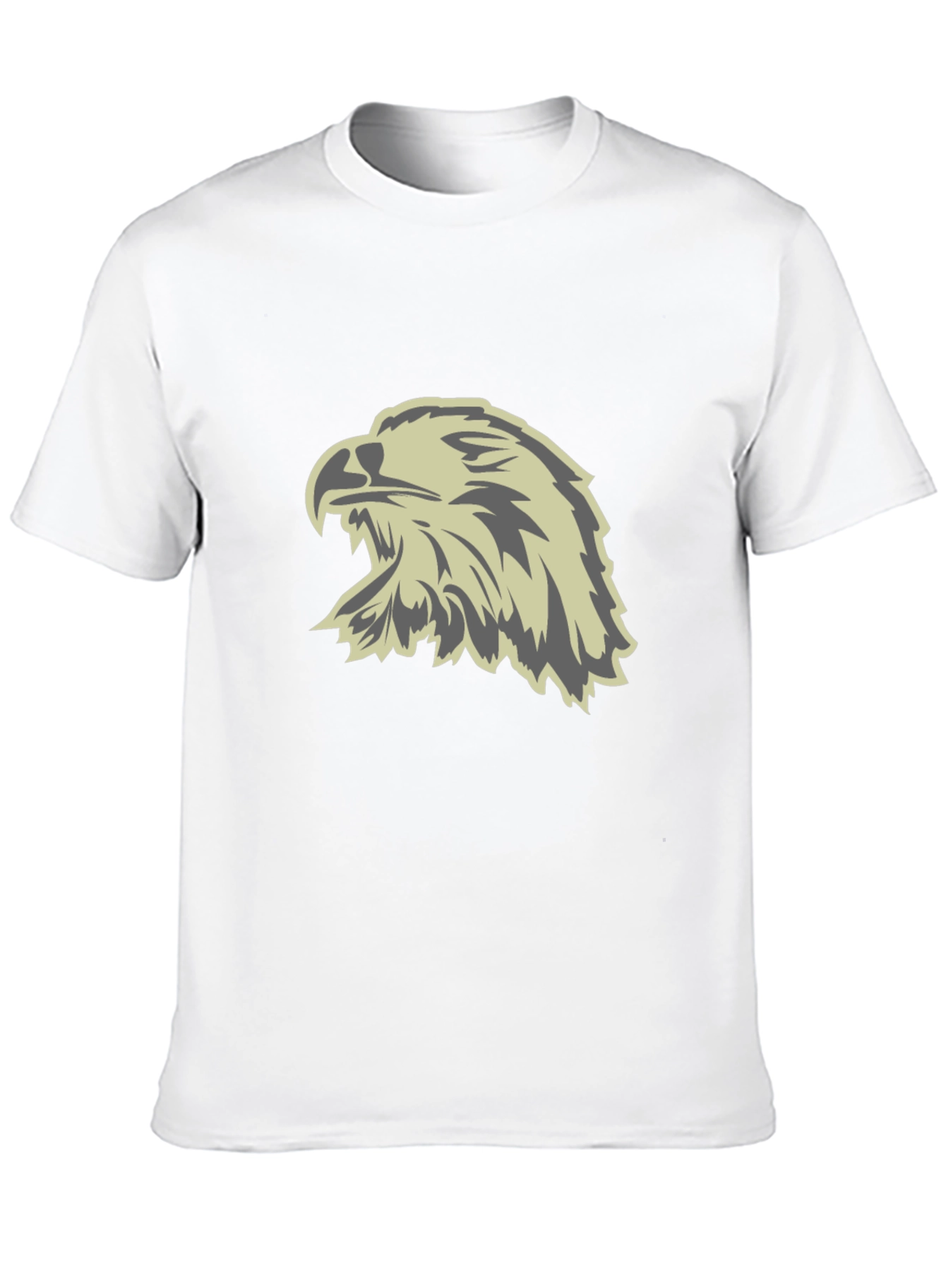 Bold Eagle Graphic Tee - Black