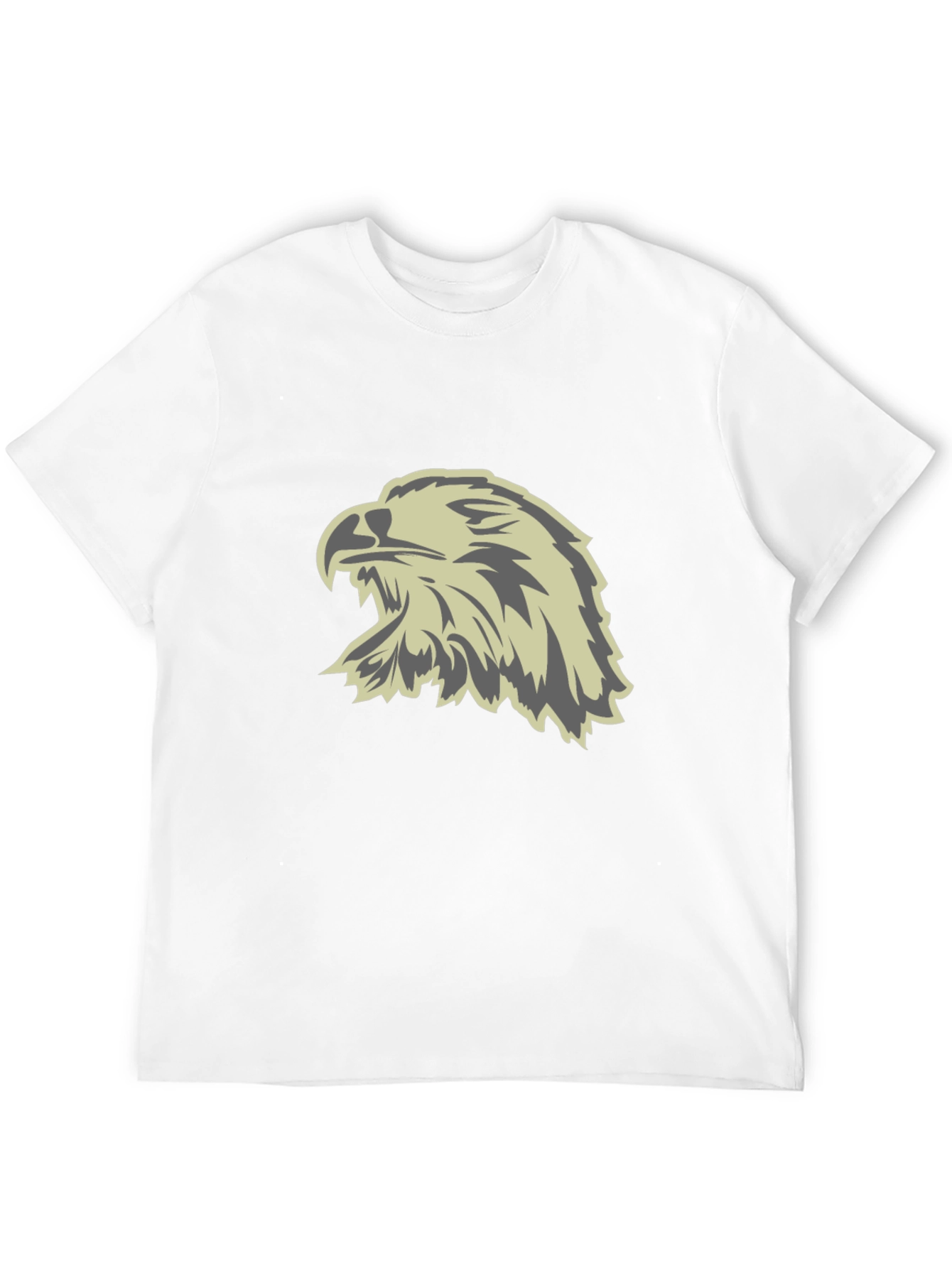 Bold Eagle Graphic Tee - Black