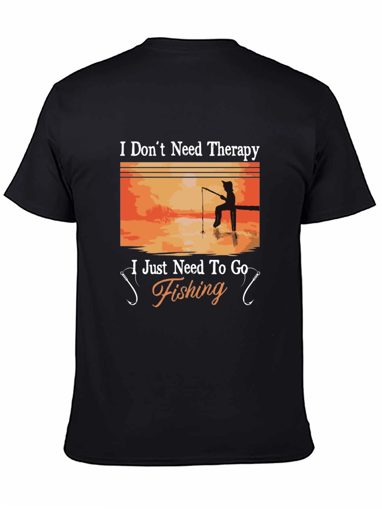 Fishing Therapy T-Shirt - Anglers Humor Tee