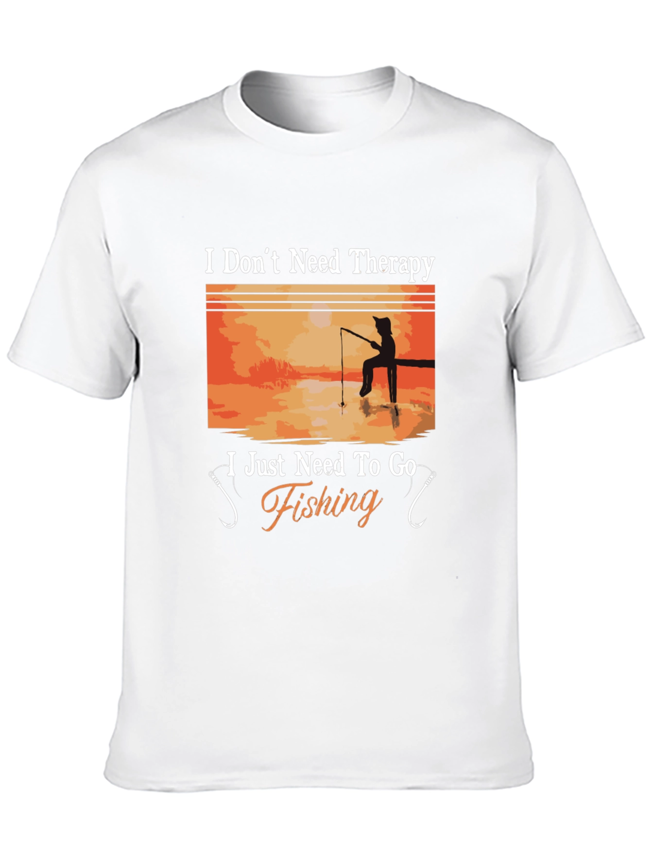 Fishing Therapy T-Shirt - Anglers Humor Tee
