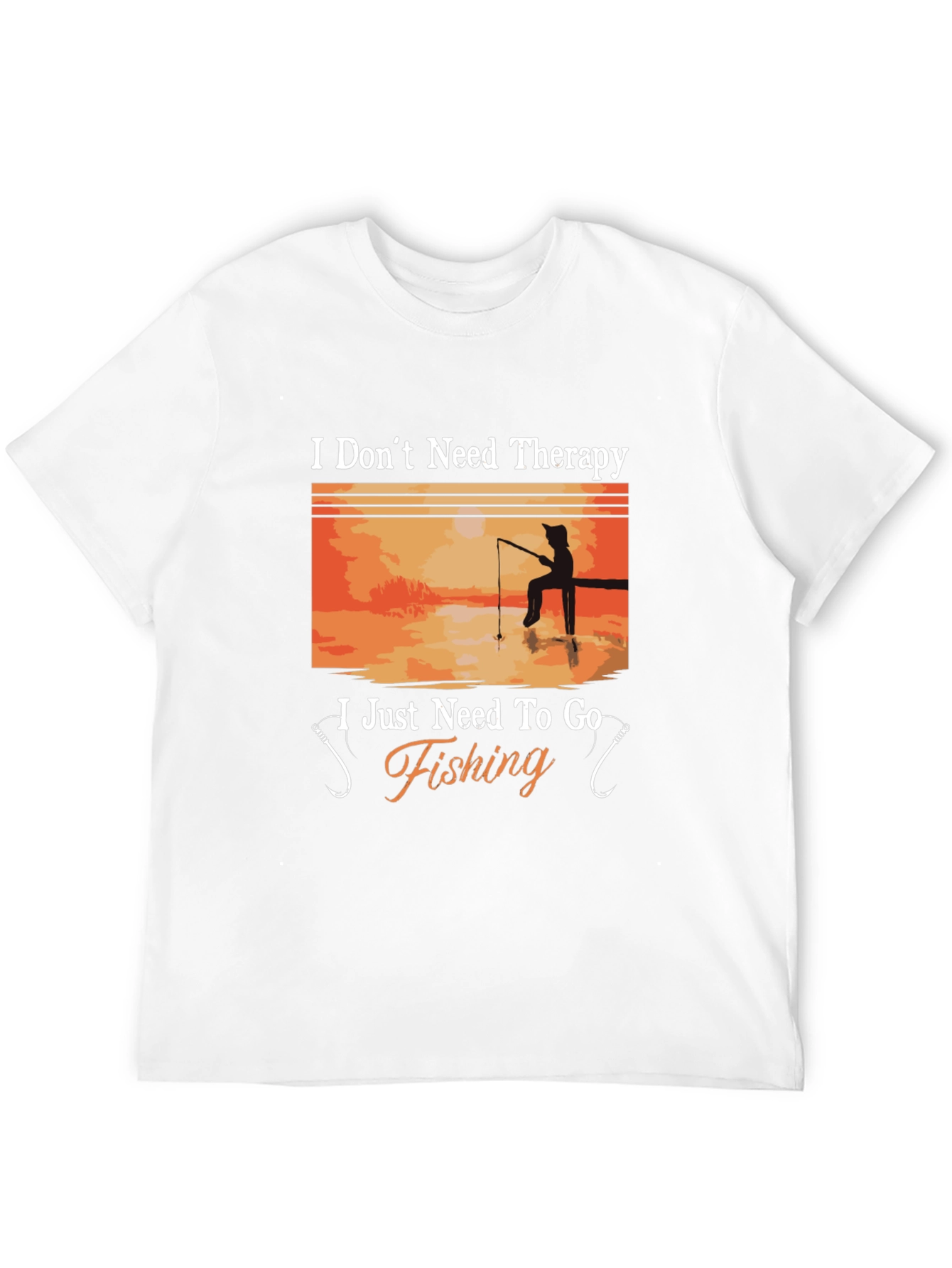 Fishing Therapy T-Shirt - Anglers Humor Tee