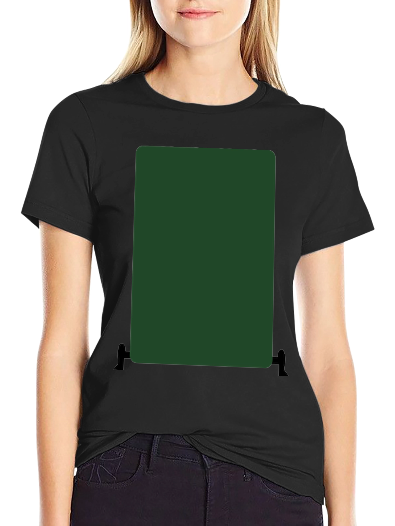 Mens Basic Black T-Shirt