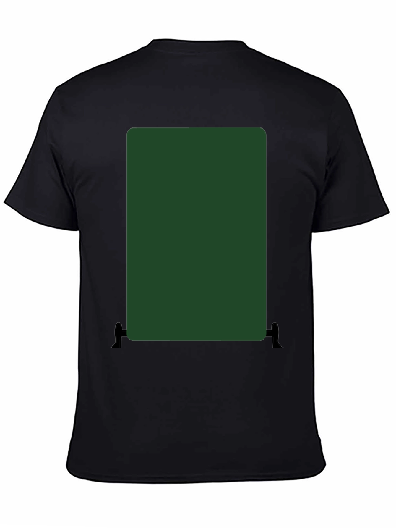 Mens Basic Black T-Shirt
