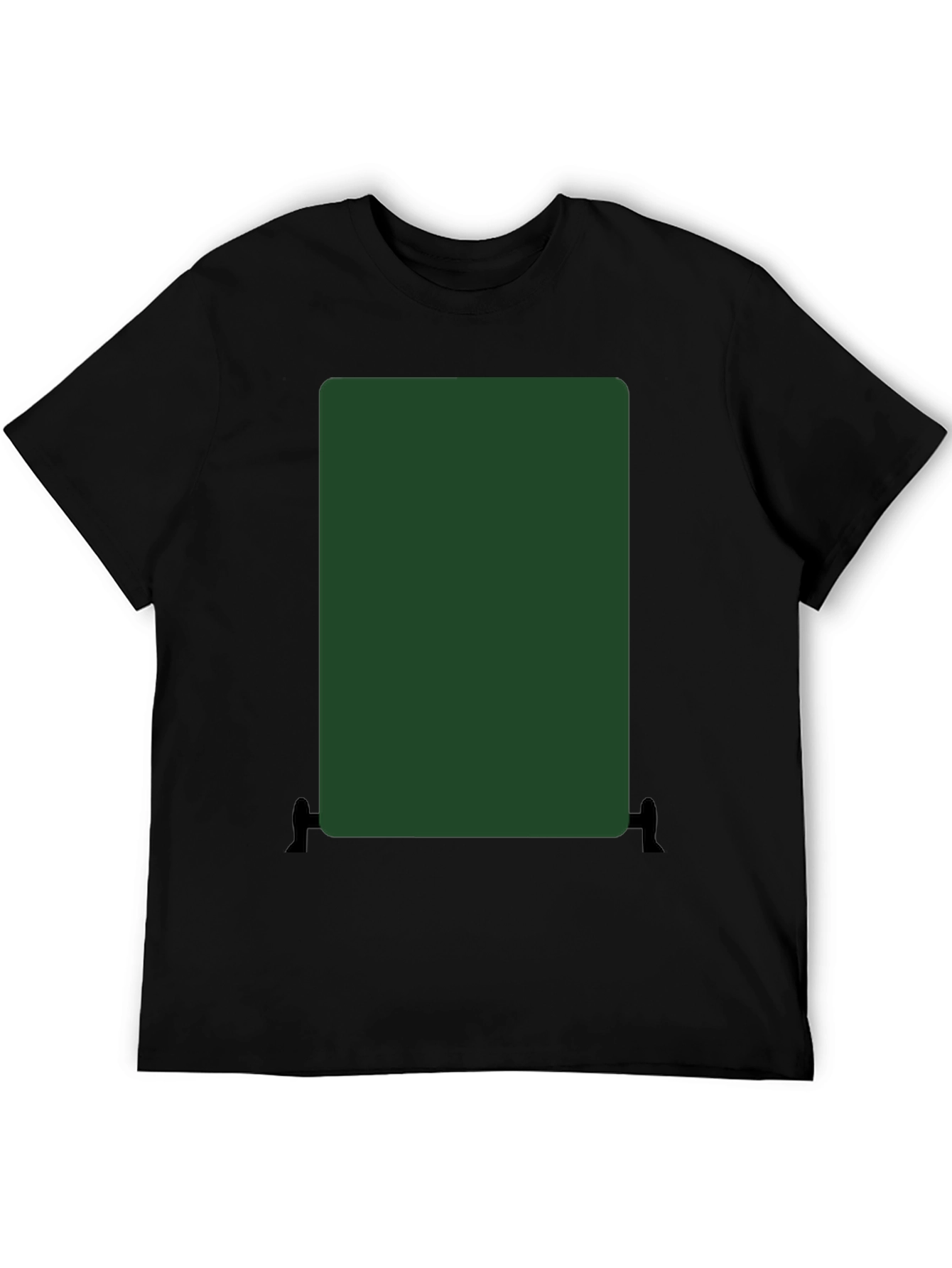 Mens Basic Black T-Shirt