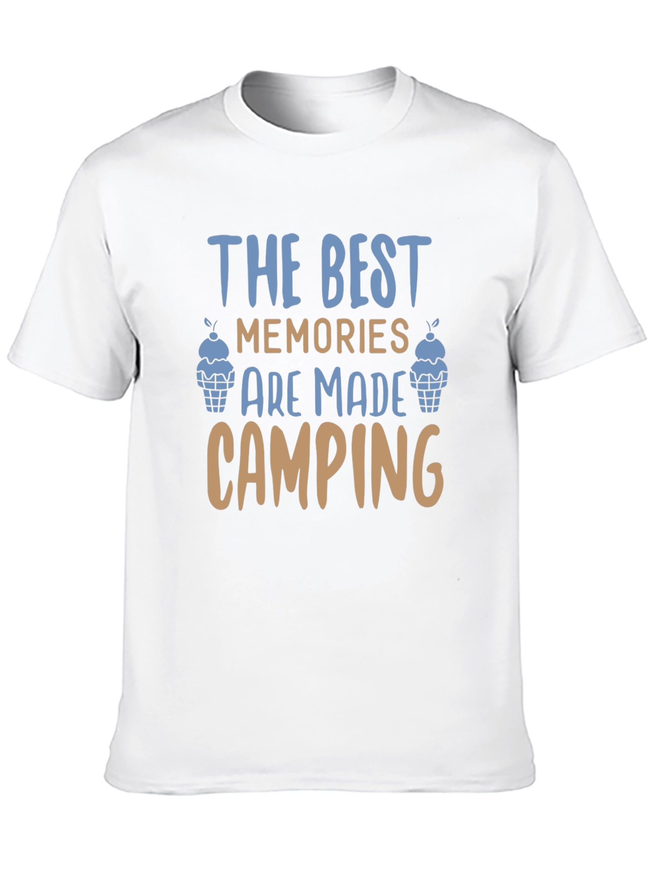 Camping Memories Graphic Tee - Soft Cotton Blend