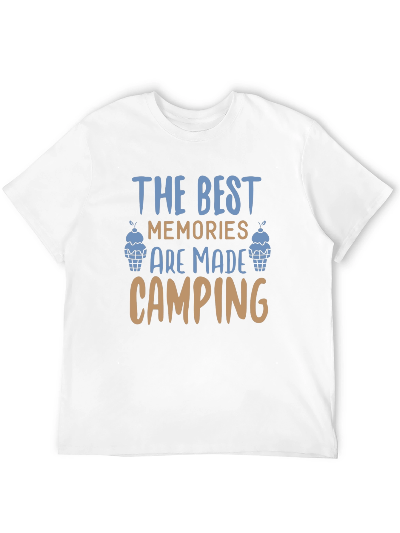 Camping Memories Graphic Tee - Soft Cotton Blend