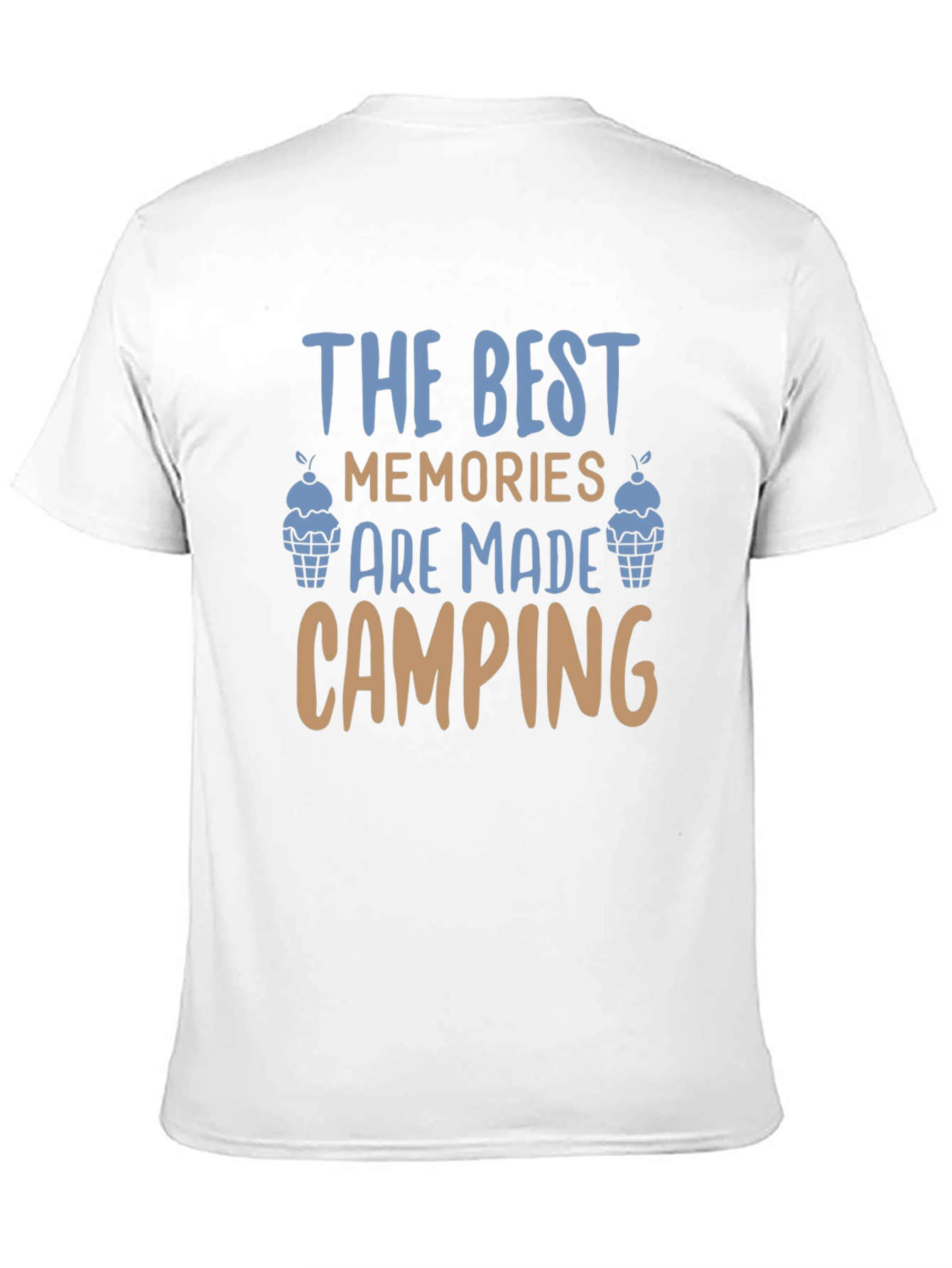 Camping Memories Graphic Tee - Soft Cotton Blend