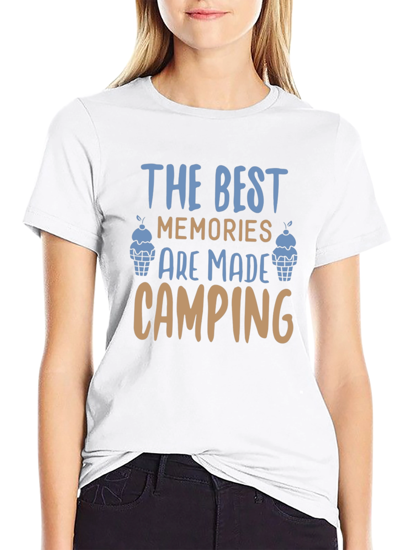 Camping Memories Graphic Tee - Soft Cotton Blend