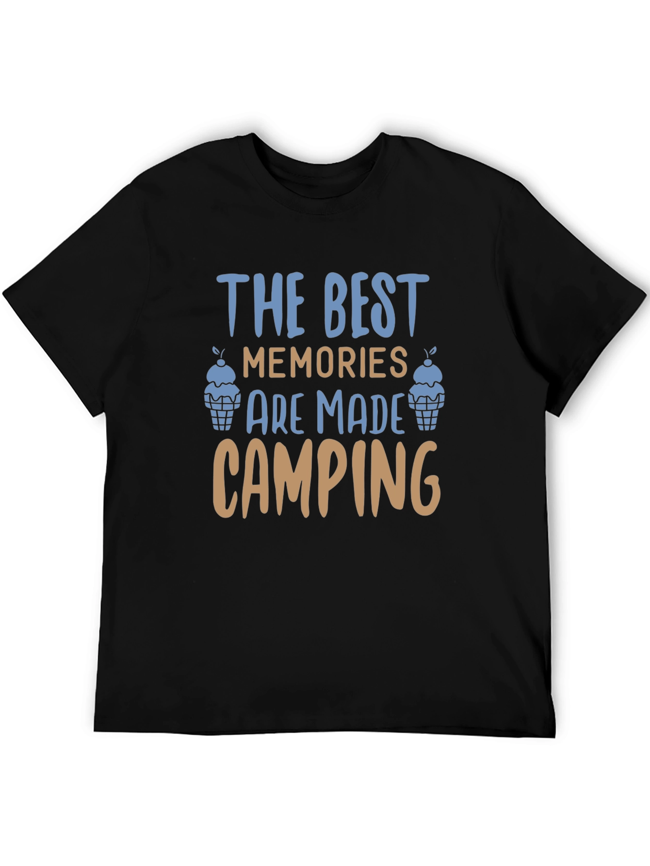 Camping Memories Graphic Tee - Soft Cotton Blend