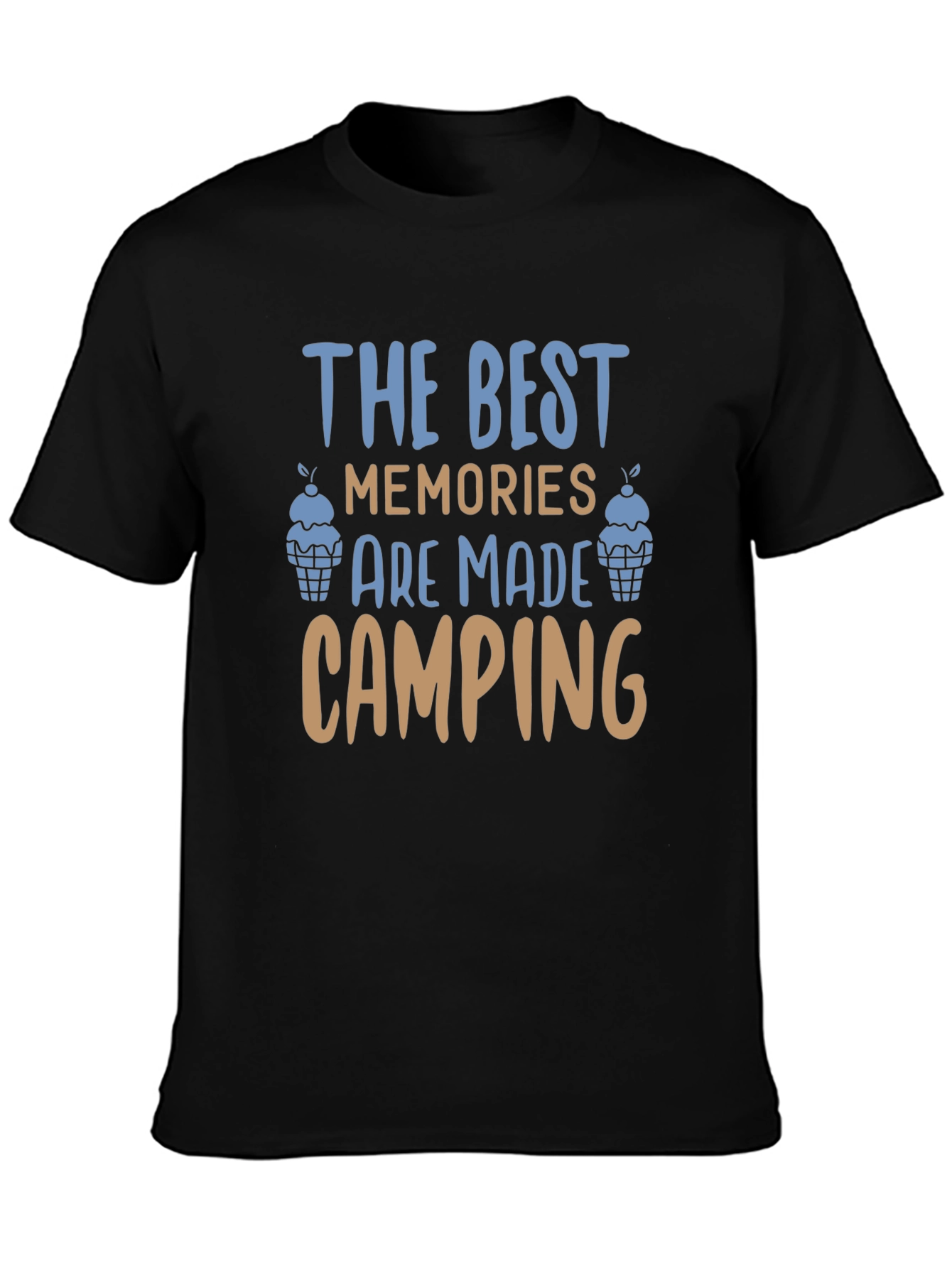 Camping Memories Graphic Tee - Soft Cotton Blend