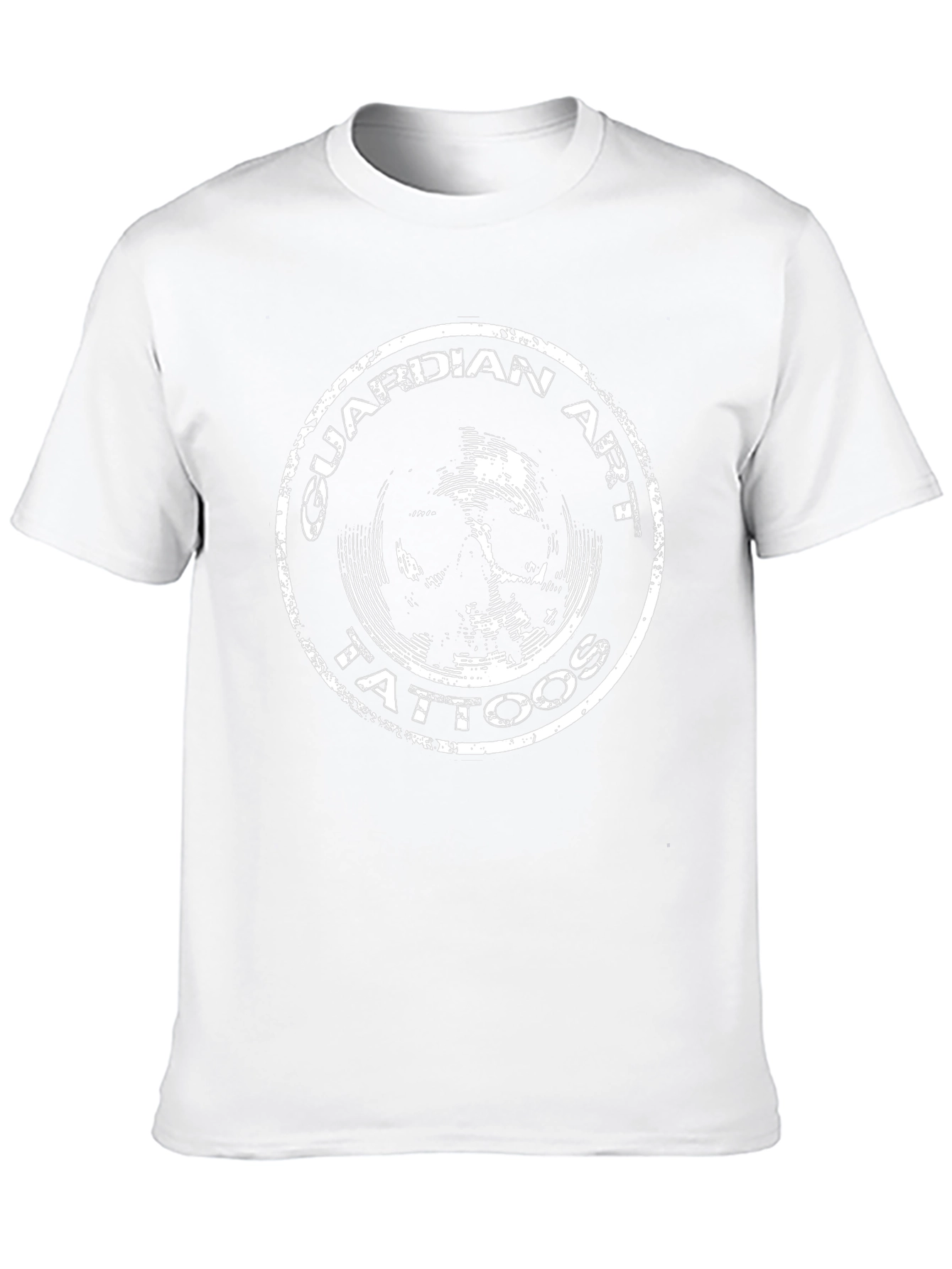 Guardian Art Tattoos Black Graphic Tee