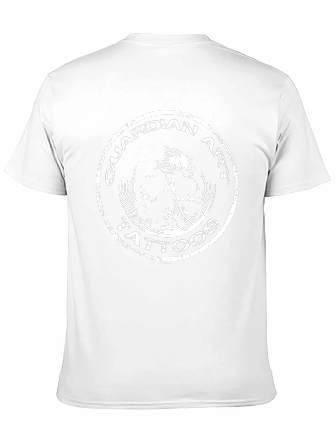 Guardian Art Tattoos Black Graphic Tee