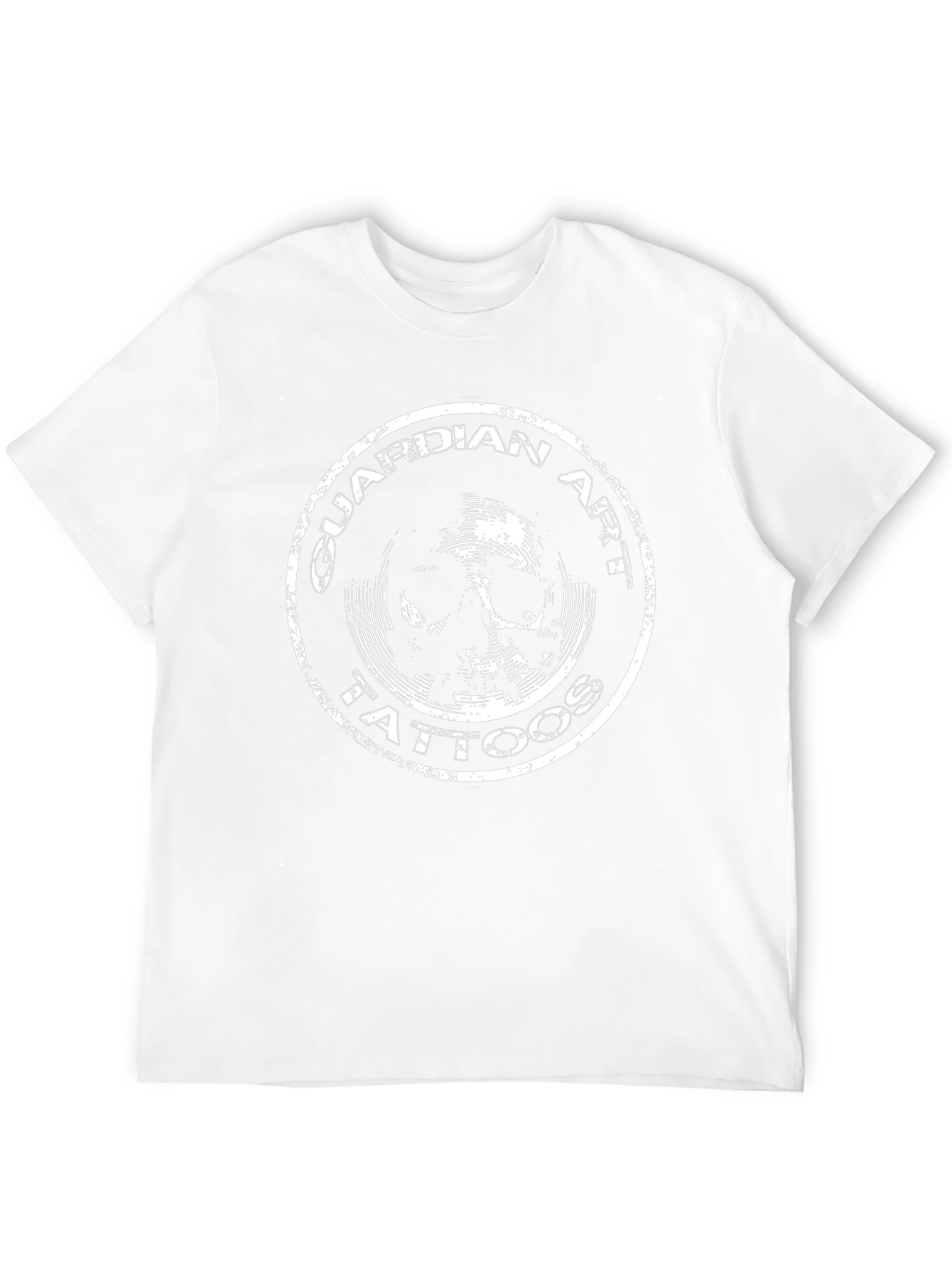 Guardian Art Tattoos Black Graphic Tee