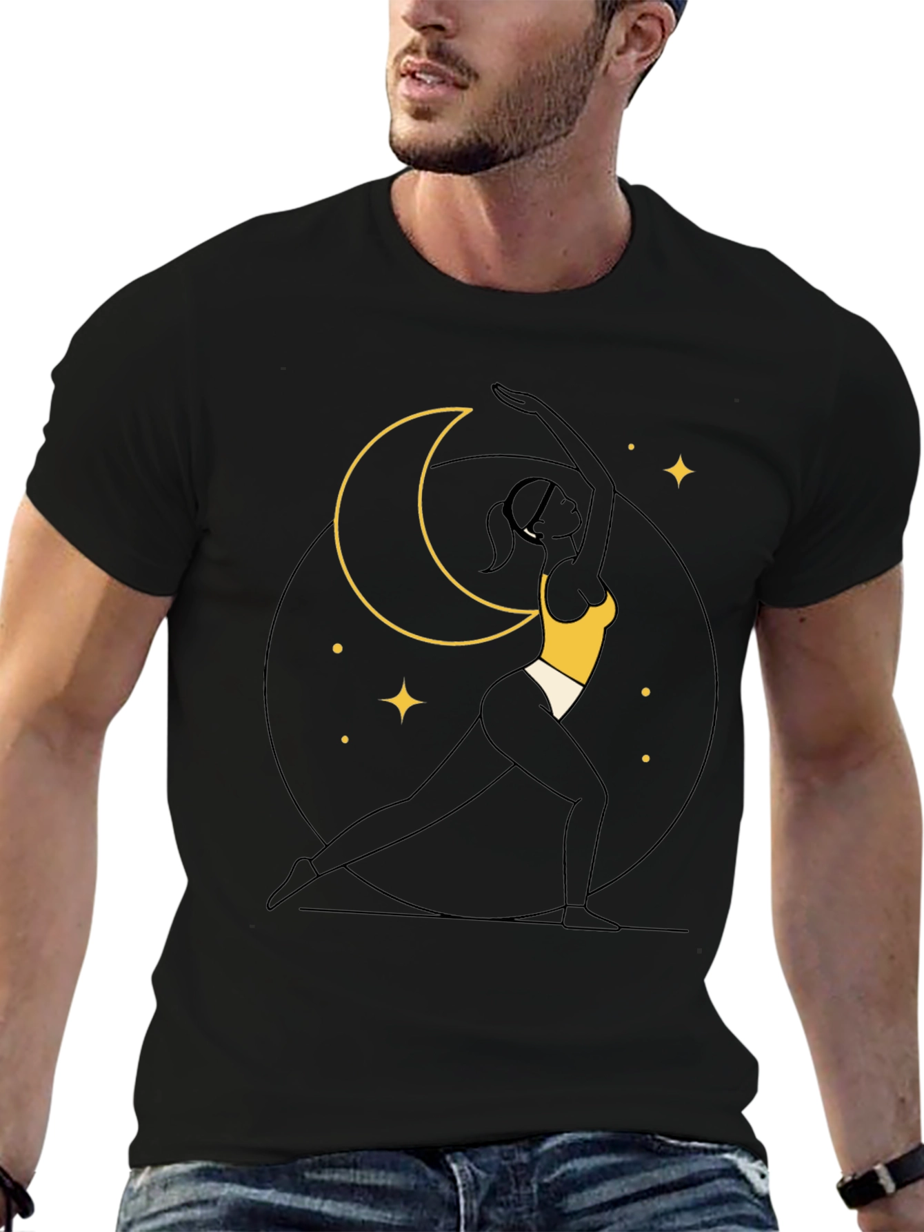 Moonlit Yoga Tee