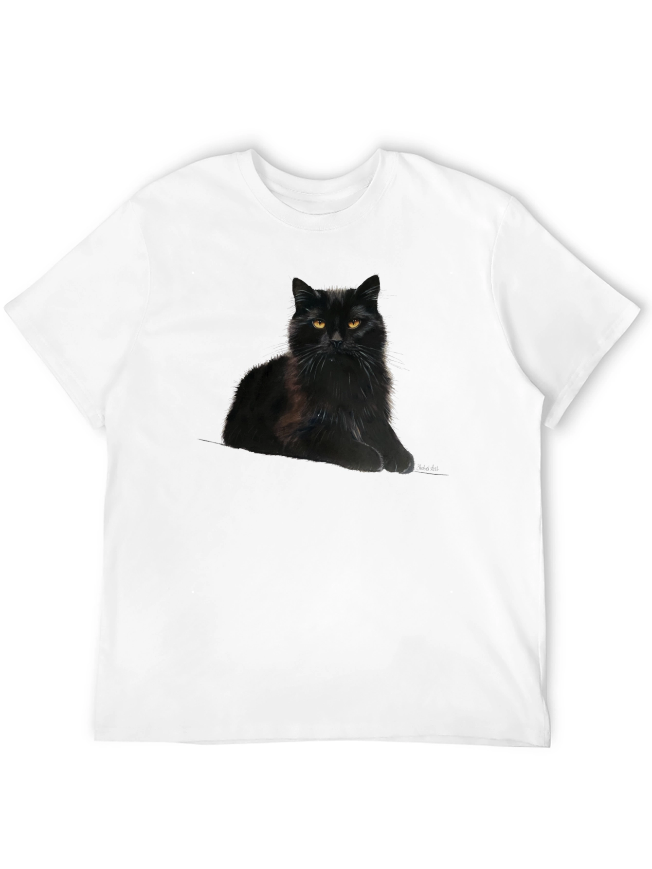 Black Cat Graphic T-Shirt