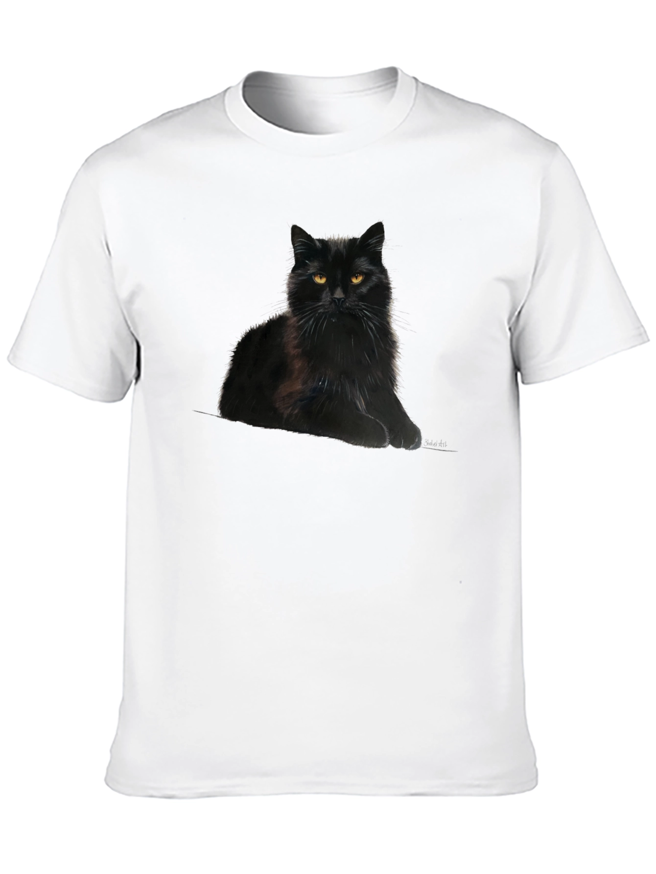 Black Cat Graphic T-Shirt