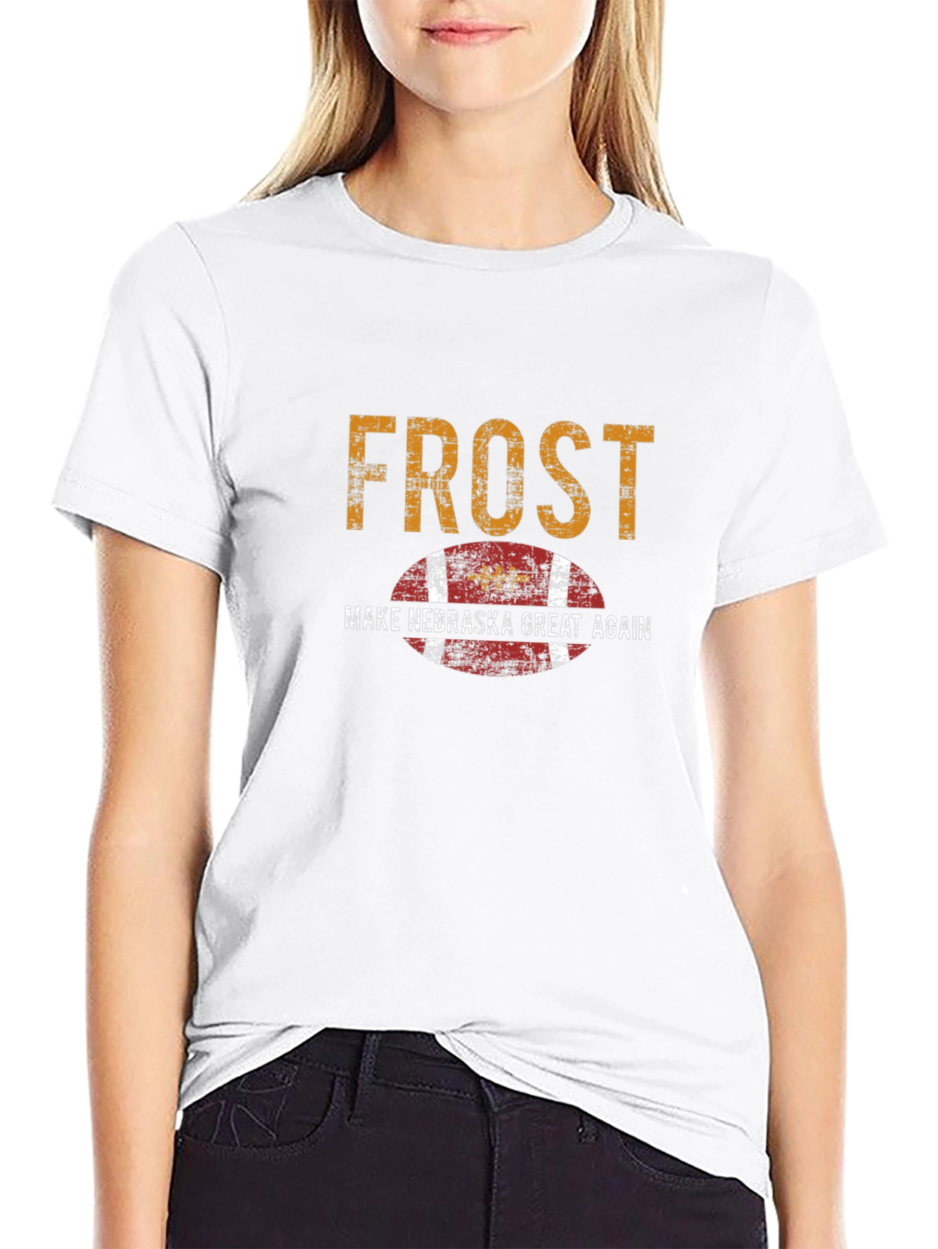 Frost Nebraska Football T-Shirt