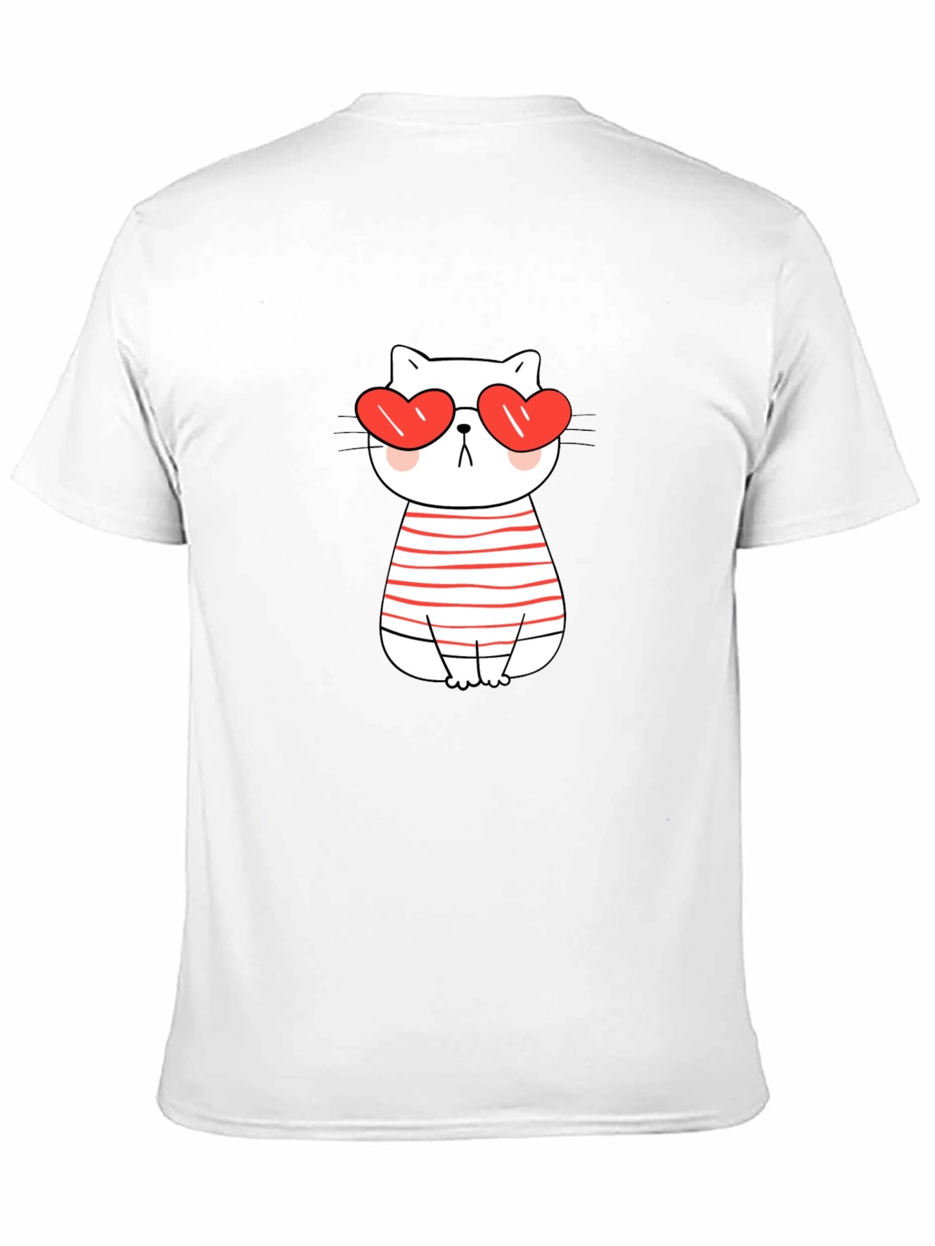Heart Eyes Cat T-Shirt - Valentines Day