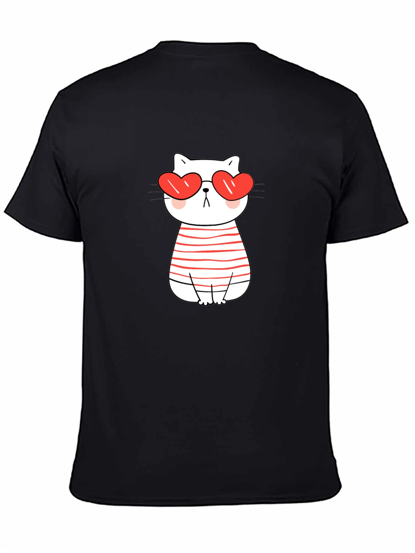 Heart Eyes Cat T-Shirt - Valentines Day