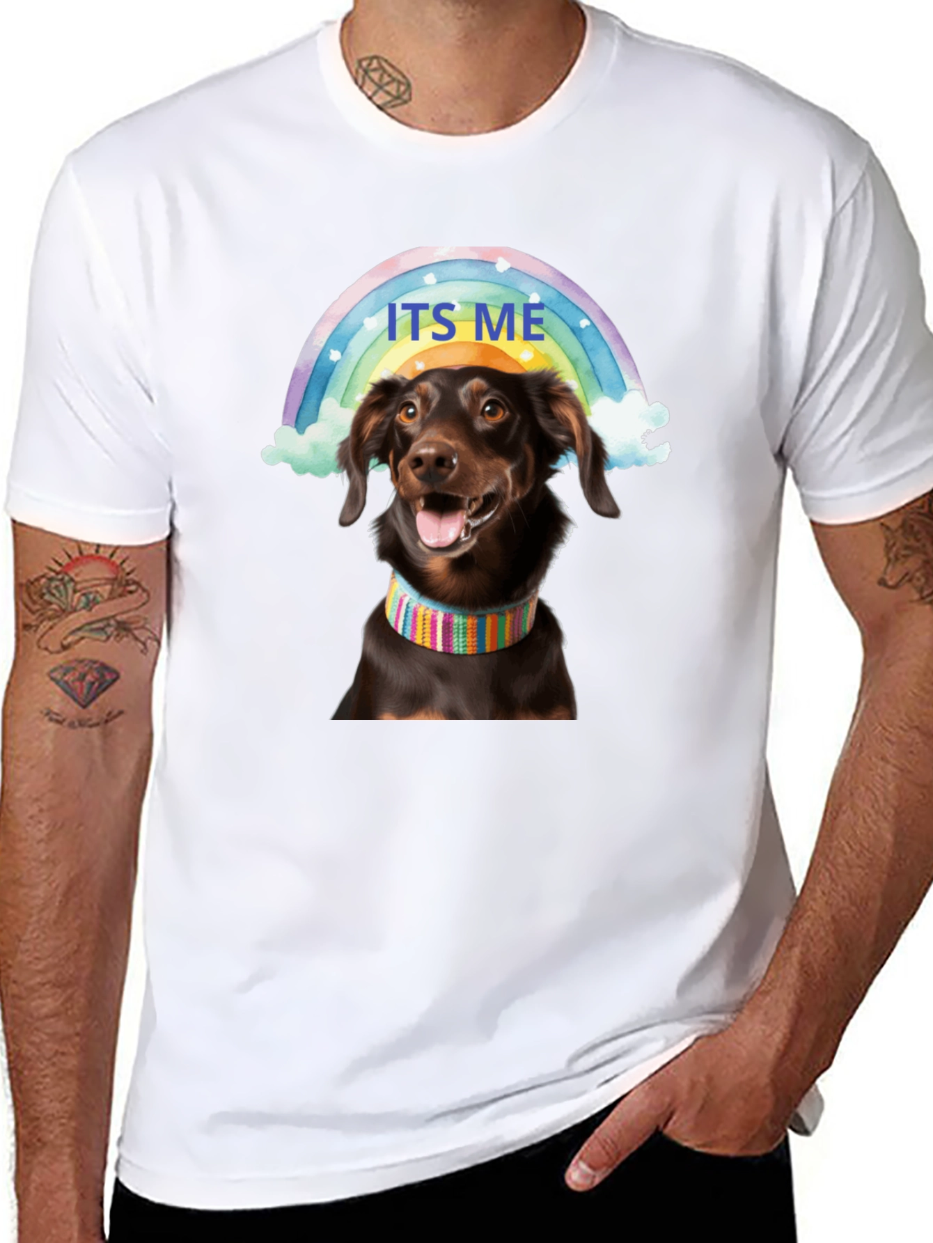 Rainbow Dachshund T-Shirt - Its Me!