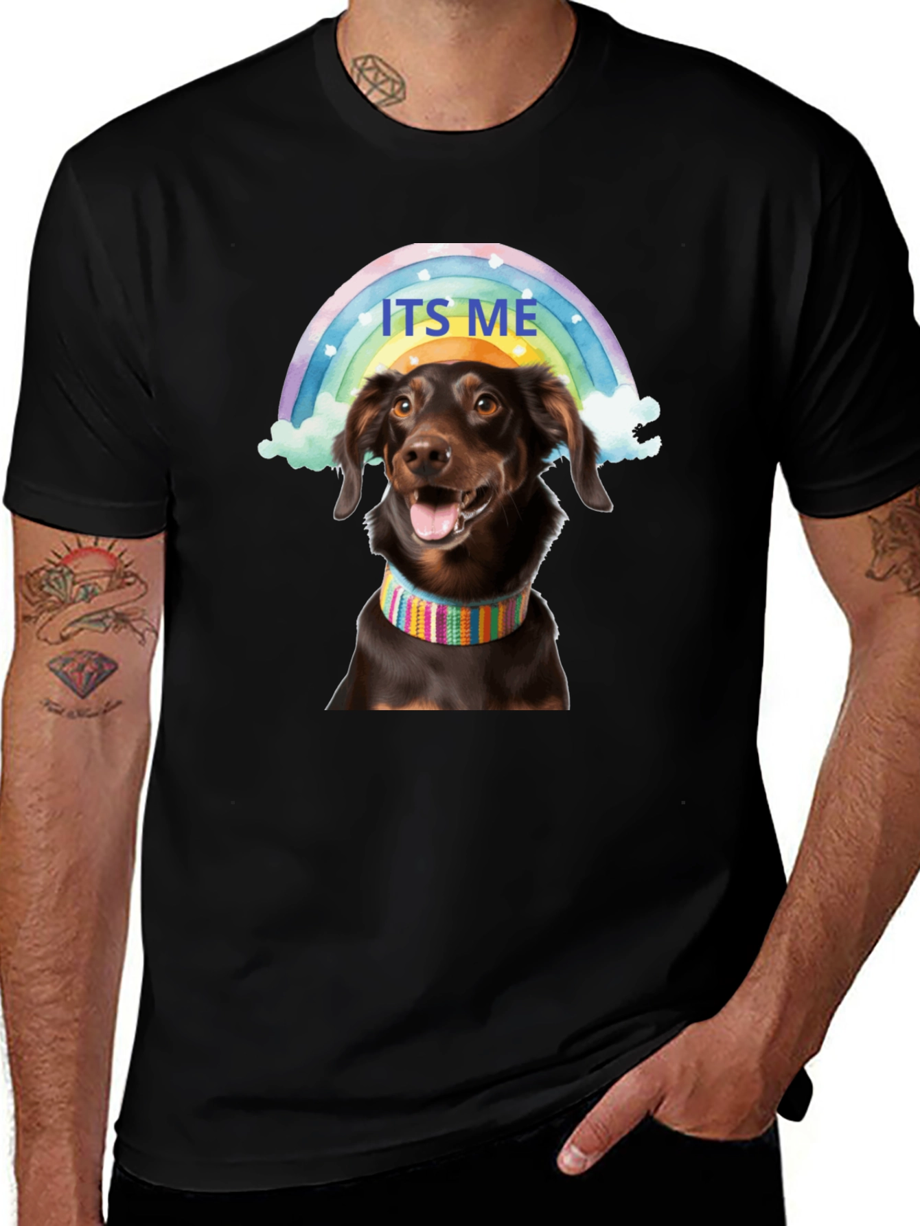 Rainbow Dachshund T-Shirt - Its Me!