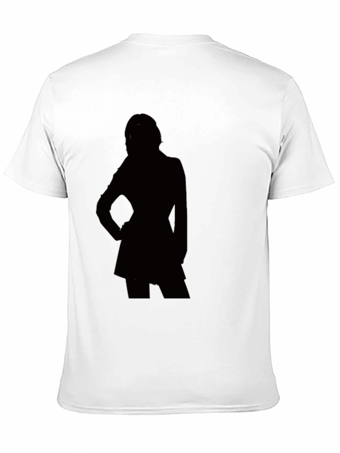 Silhouette Graphic T-Shirt - Modern Black Tee