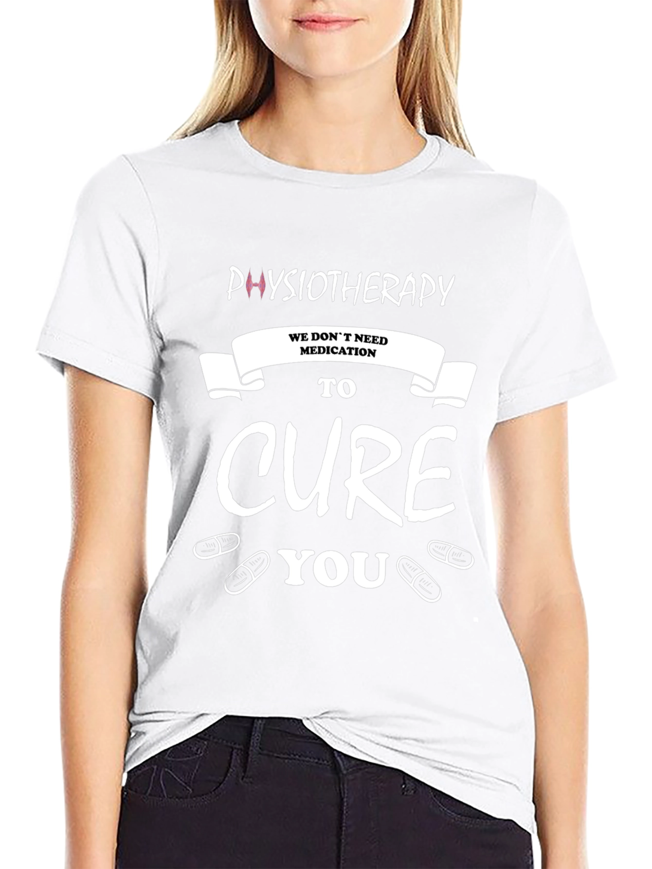 Physiotherapy Cure Graphic T-Shirt