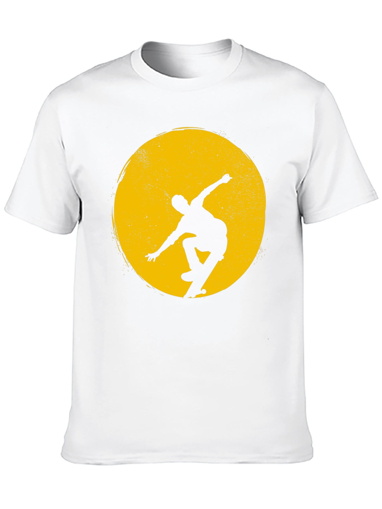 Skateboarder Silhouette Graphic Tee