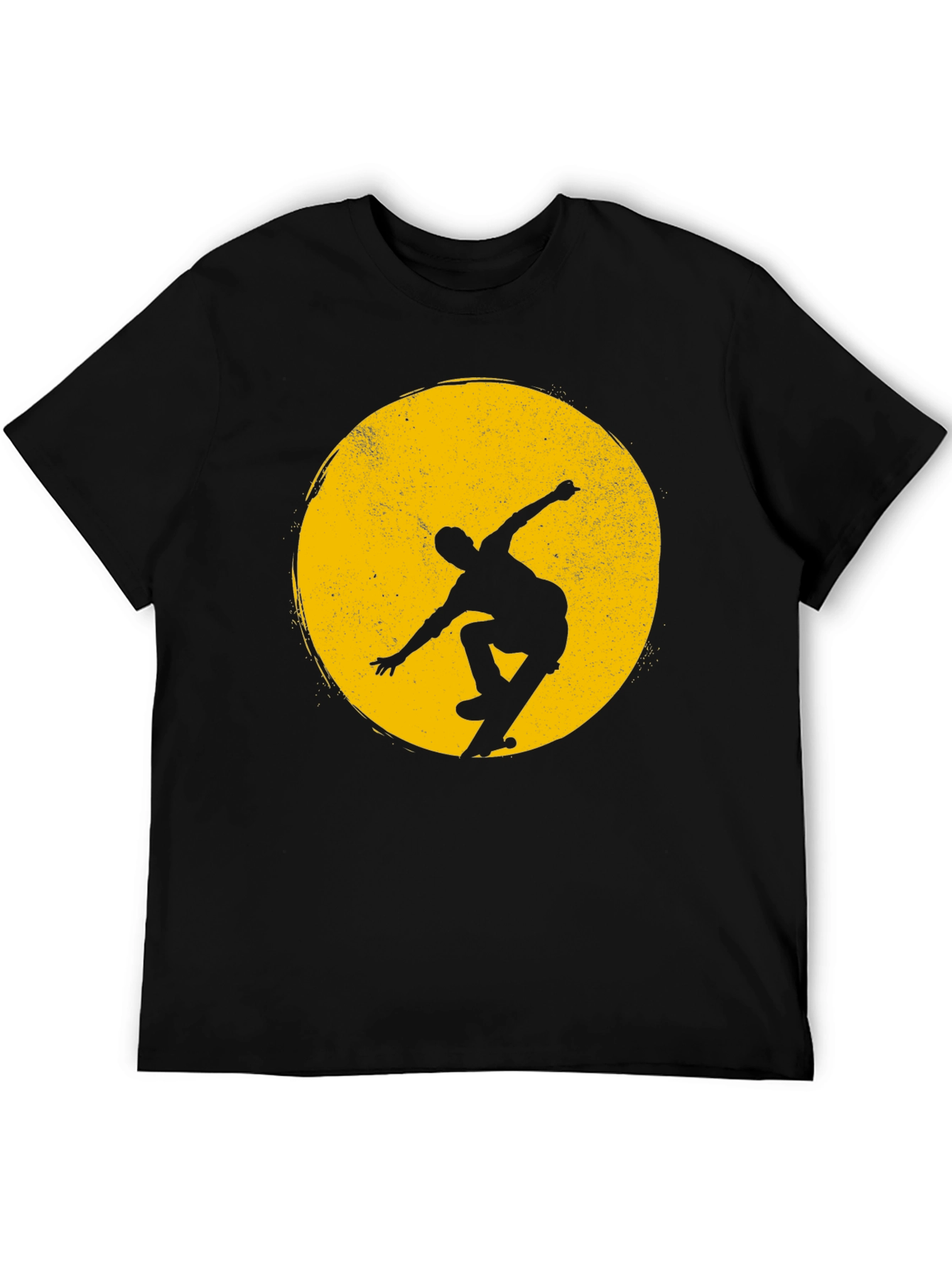 Skateboarder Silhouette Graphic Tee