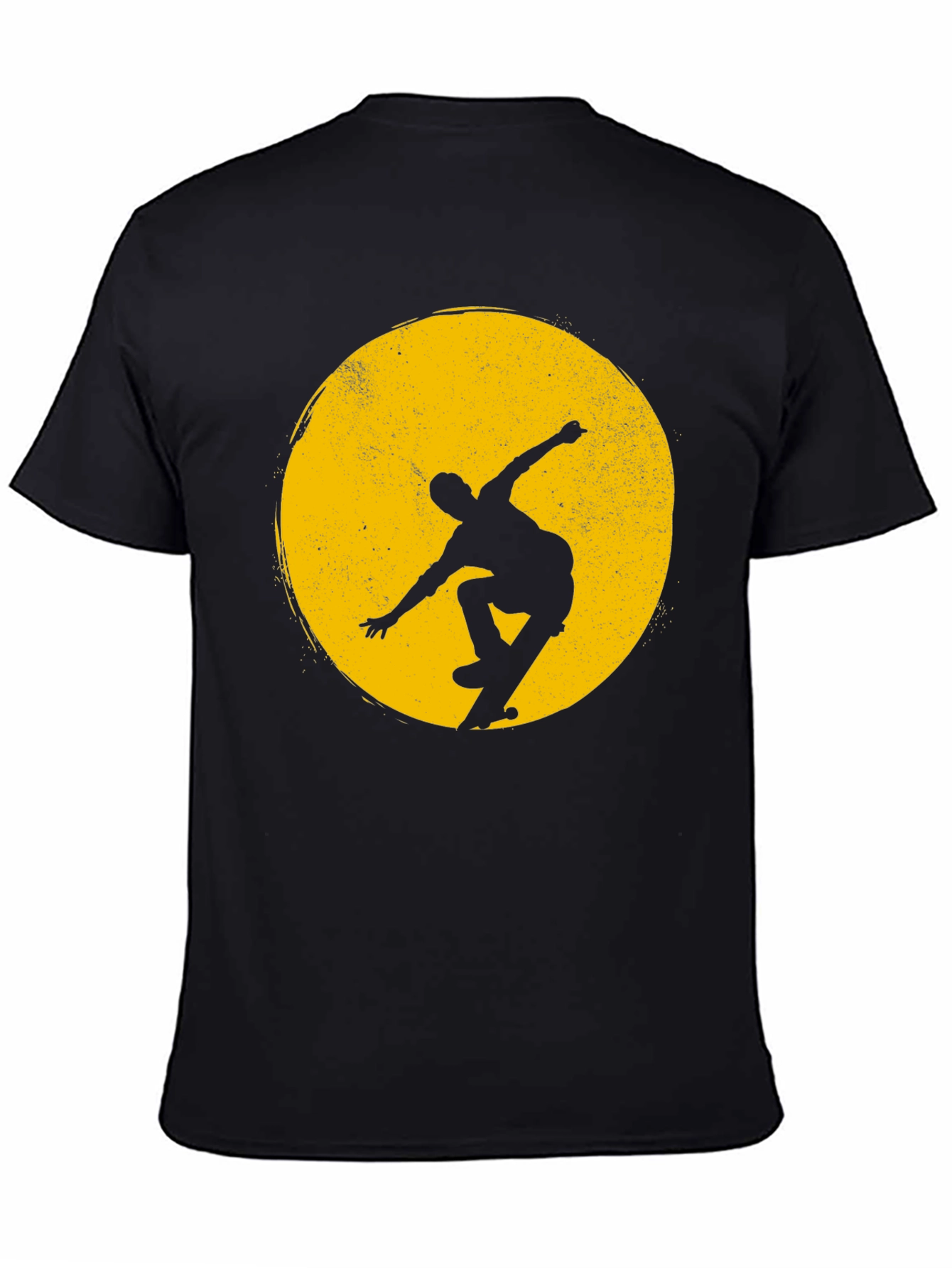 Skateboarder Silhouette Graphic Tee