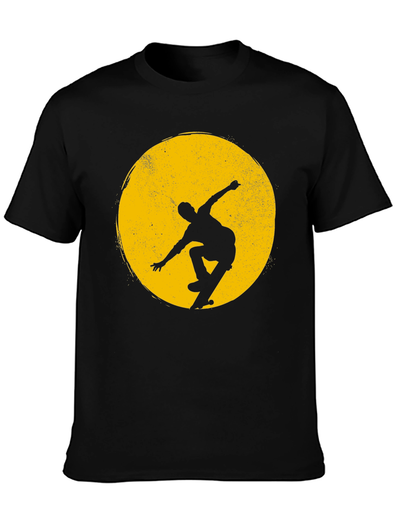 Skateboarder Silhouette Graphic Tee