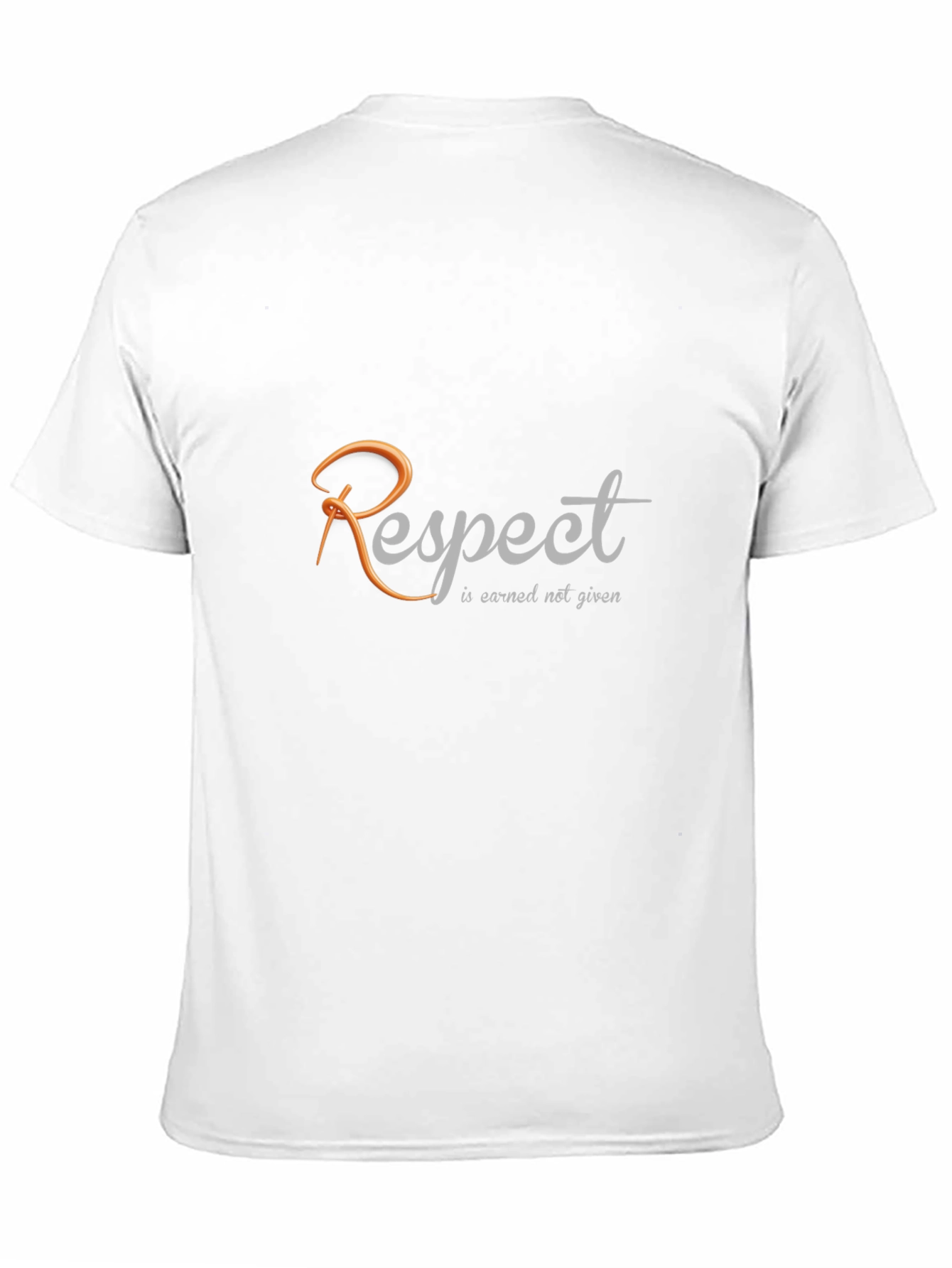 Respect Earned Not Given Graphic Tee - Black