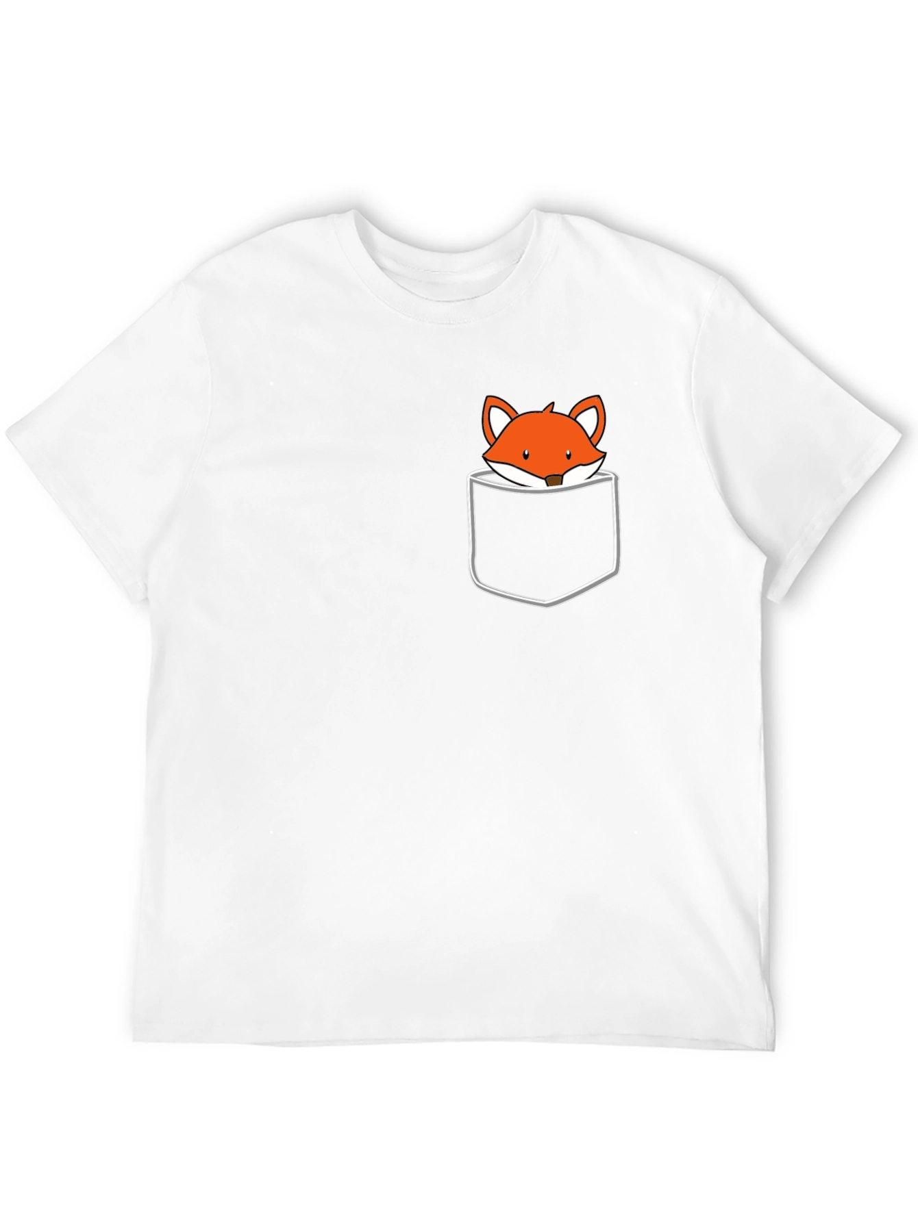 Fox Pocket T-Shirt - Cute & Casual Style