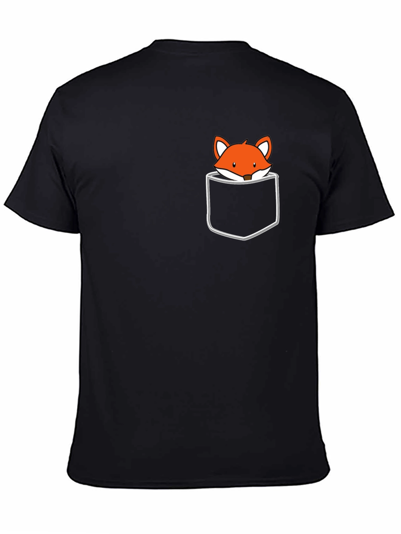 Fox Pocket T-Shirt - Cute & Casual Style