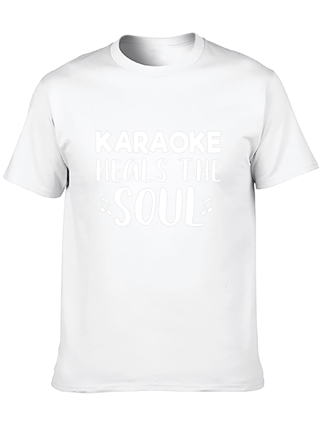 Karaoke Heals the Soul Black T-Shirt