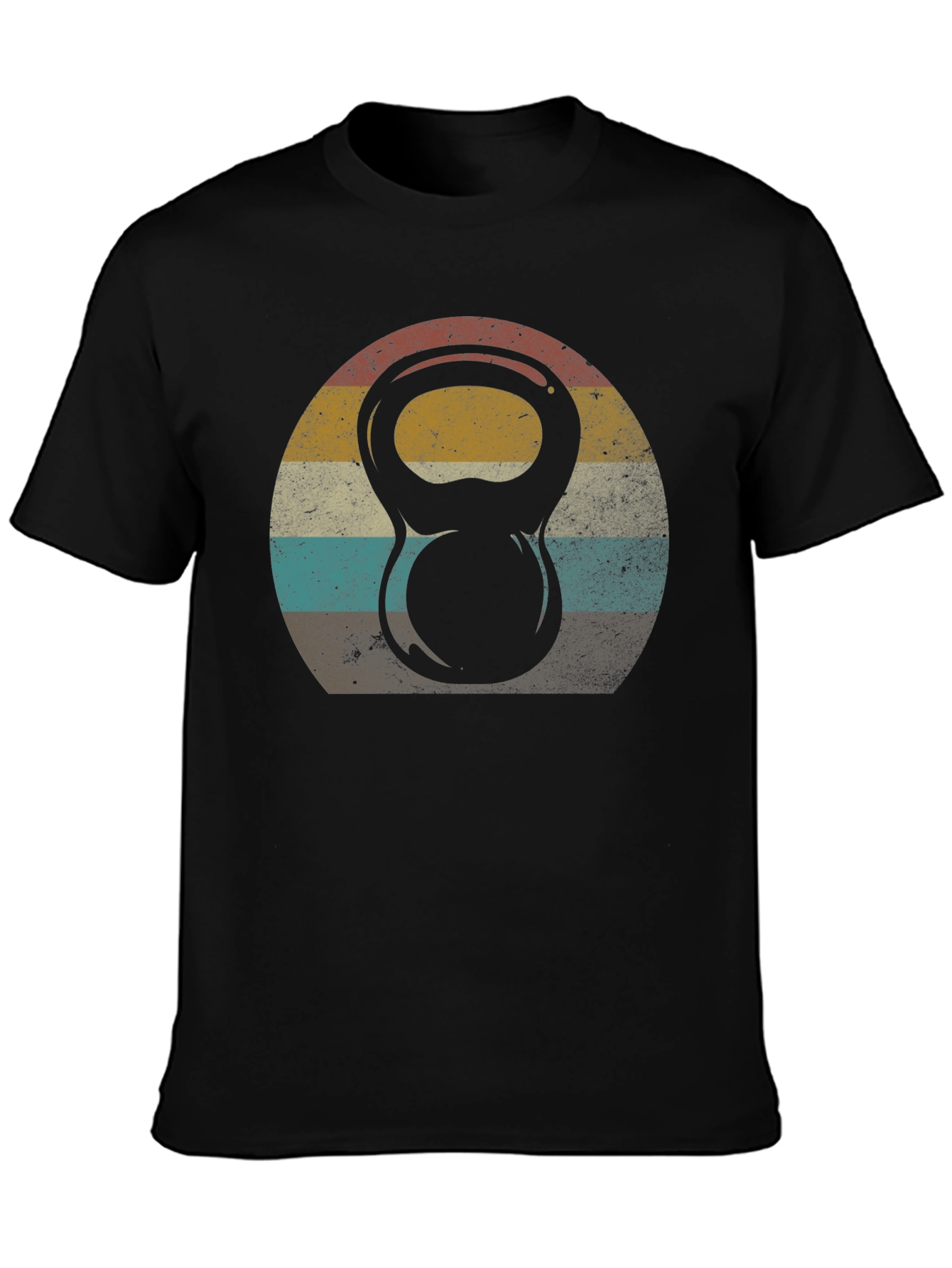 Retro Kettlebell Workout T-Shirt