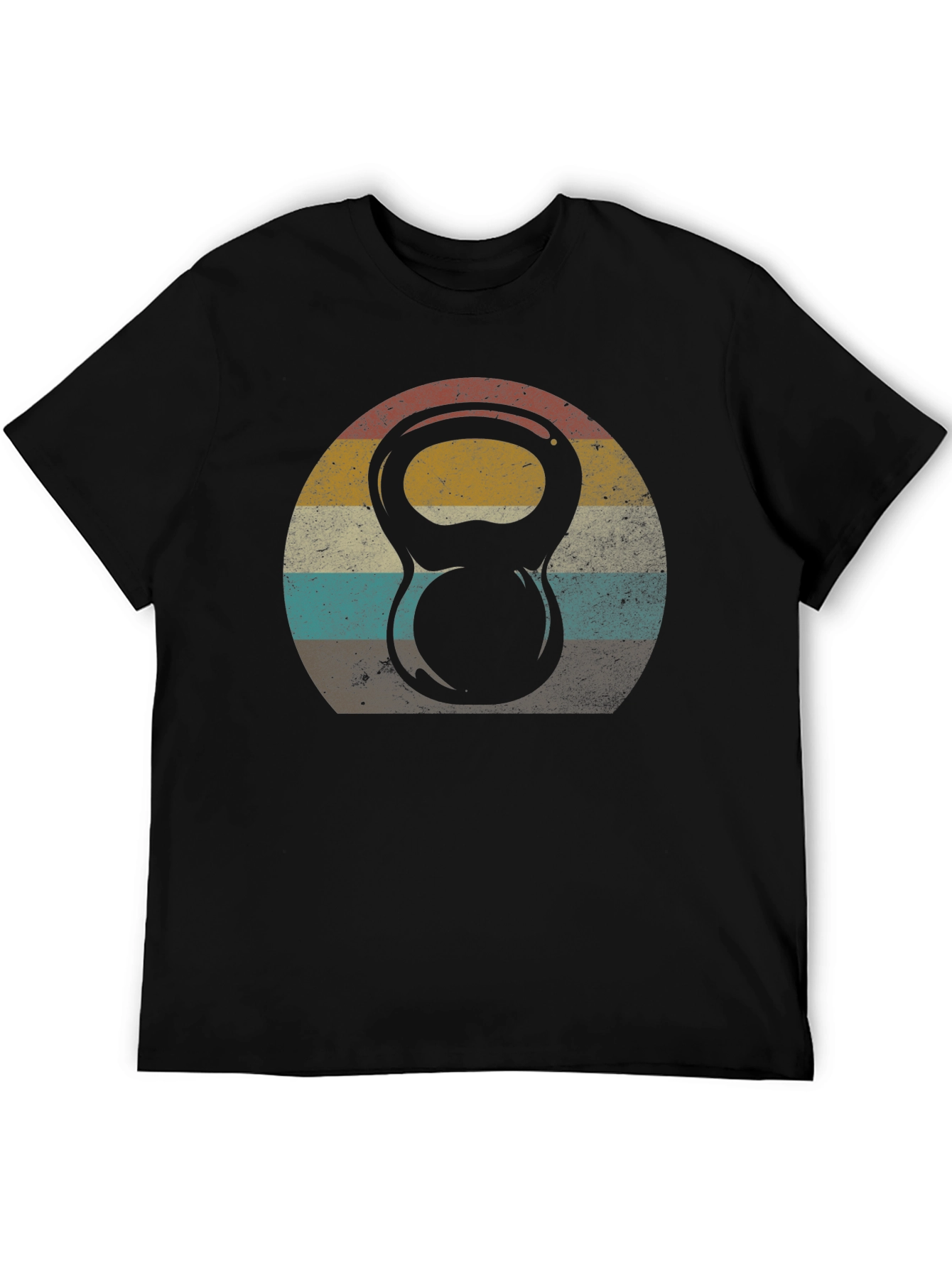 Retro Kettlebell Workout T-Shirt
