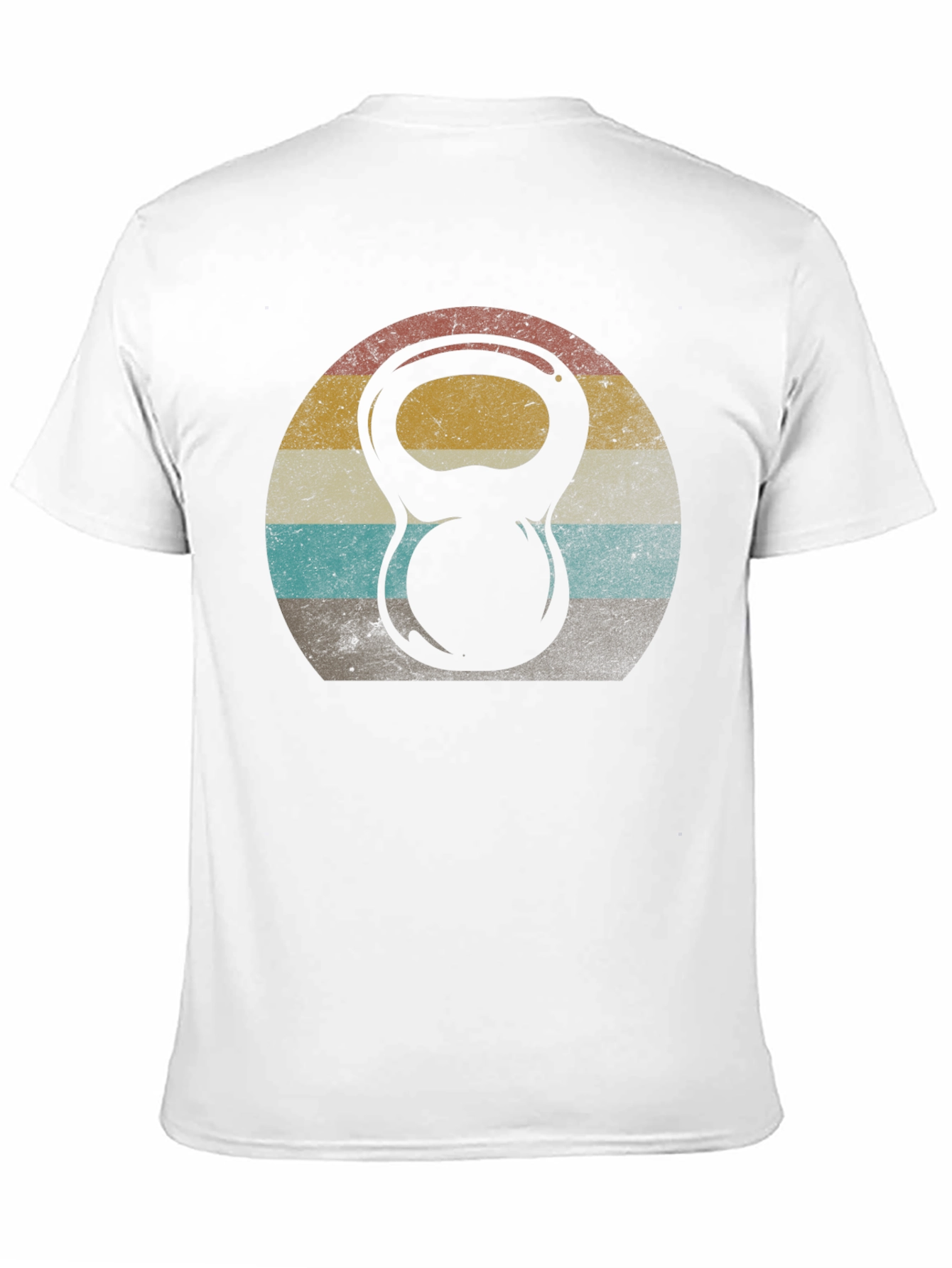 Retro Kettlebell Workout T-Shirt