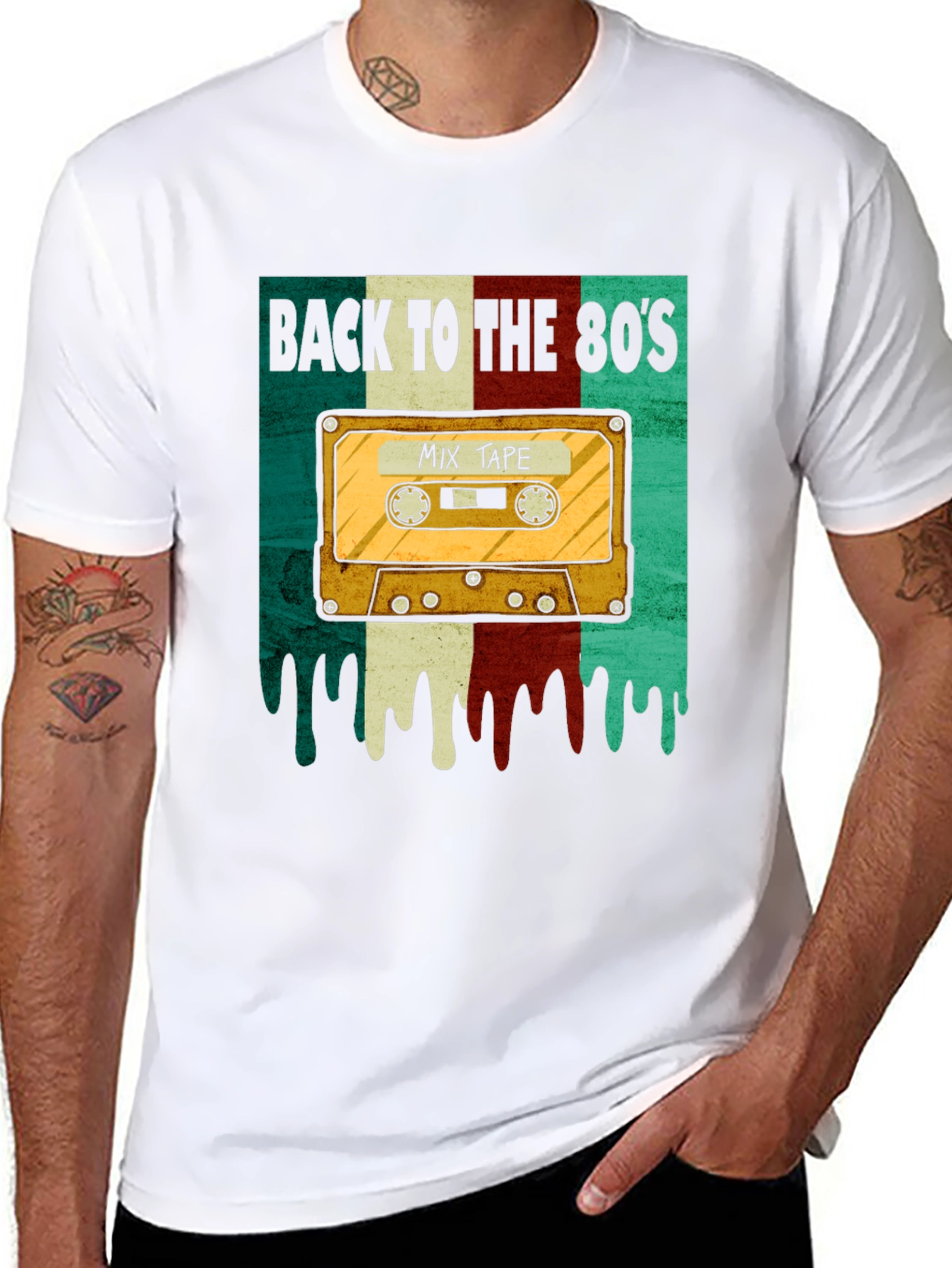 Back to the 80s Mix Tape T-Shirt