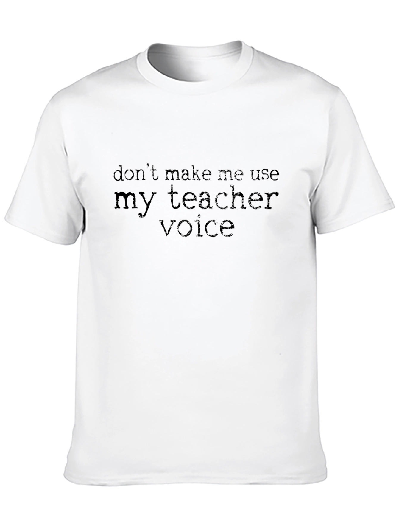 Teacher Voice Graphic Tee - Soft Cotton Blend
