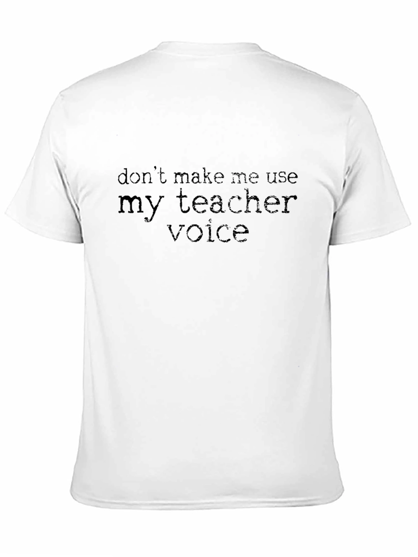 Teacher Voice Graphic Tee - Soft Cotton Blend