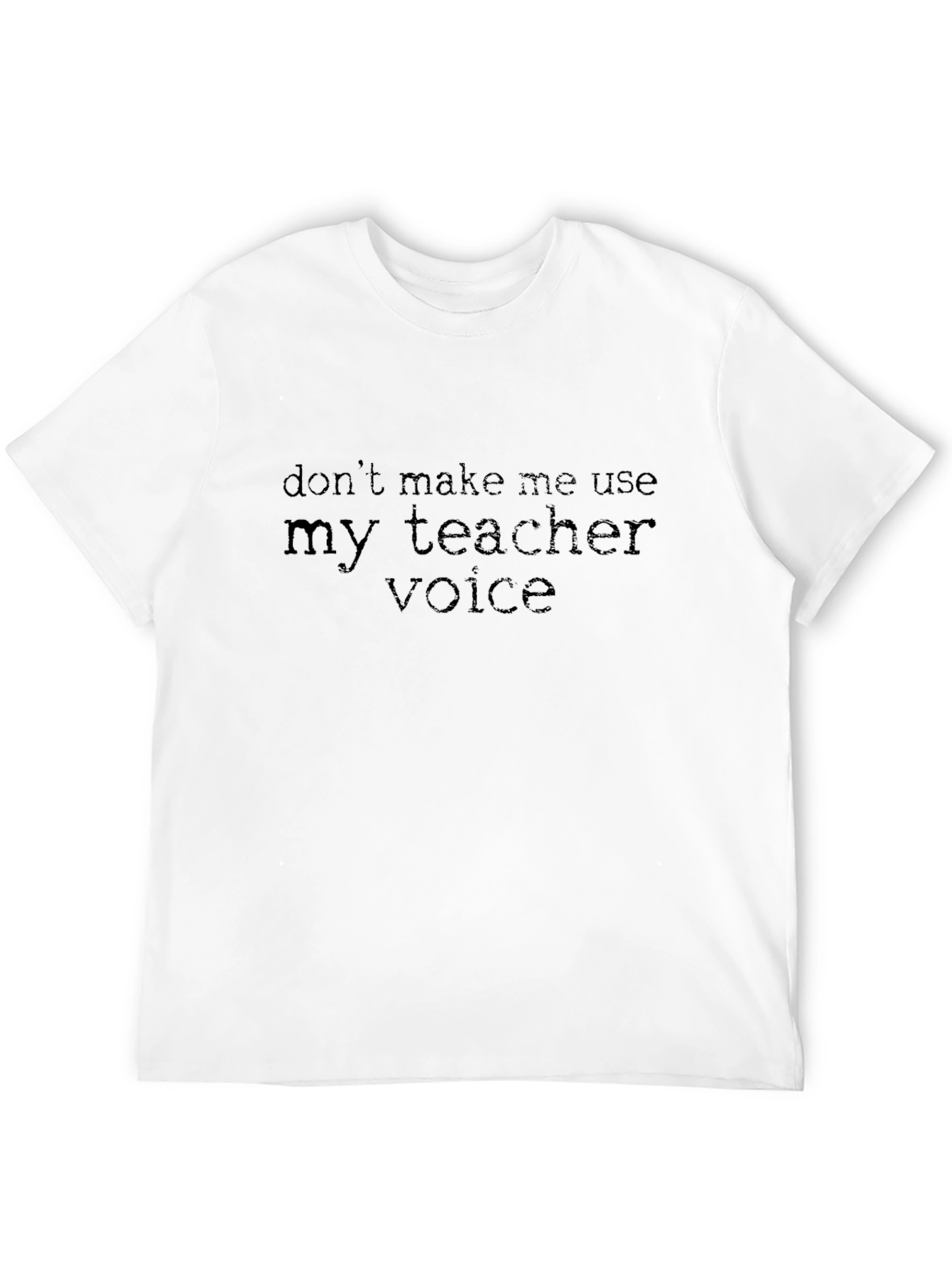 Teacher Voice Graphic Tee - Soft Cotton Blend