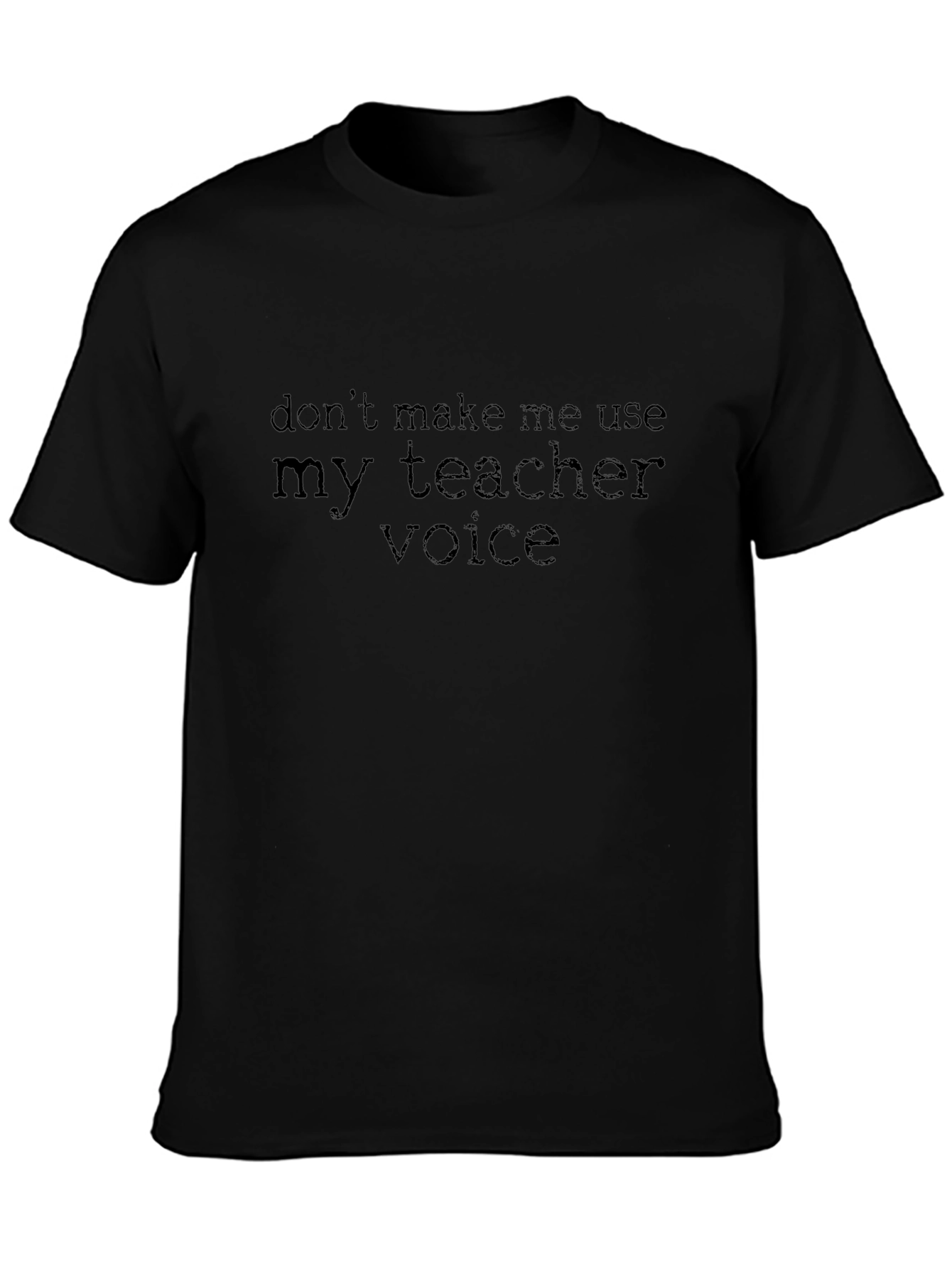 Teacher Voice Graphic Tee - Soft Cotton Blend
