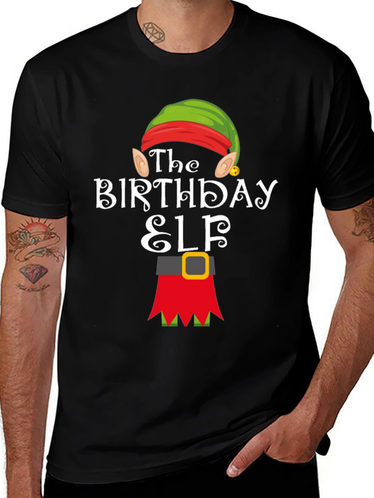 Birthday Elf T-Shirt - Holiday Festive Wear